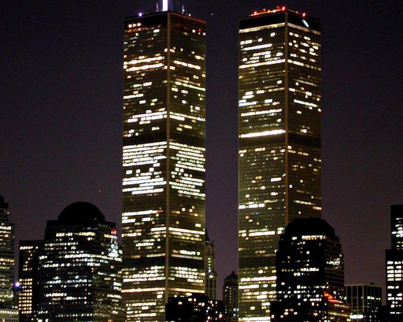 1280x1030 New York WTC At Night wallpaper, Desktop
