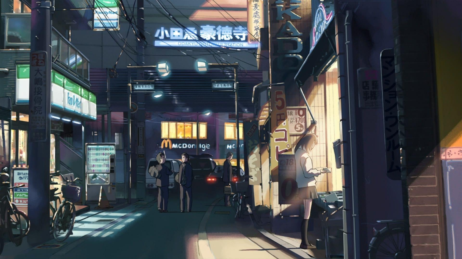 1920x1080 Japanese Anime City Wallpaper Free Japanese Anime, Desktop