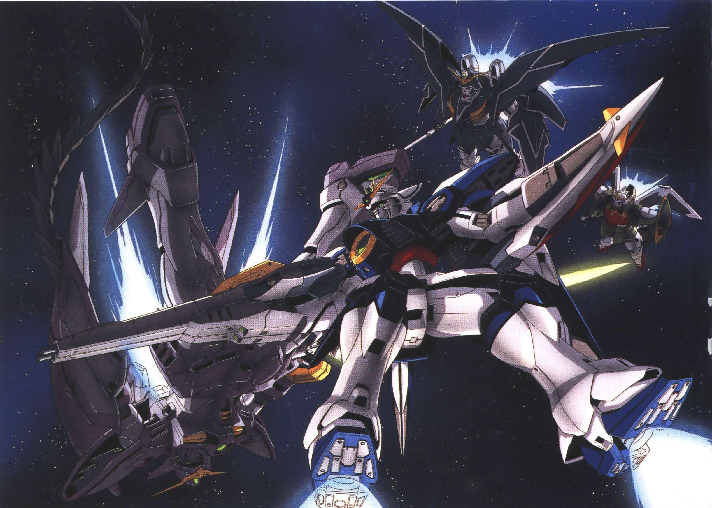 2450x1750 Wallpaper For > Gundam Wing Zero Wallpaper, Desktop