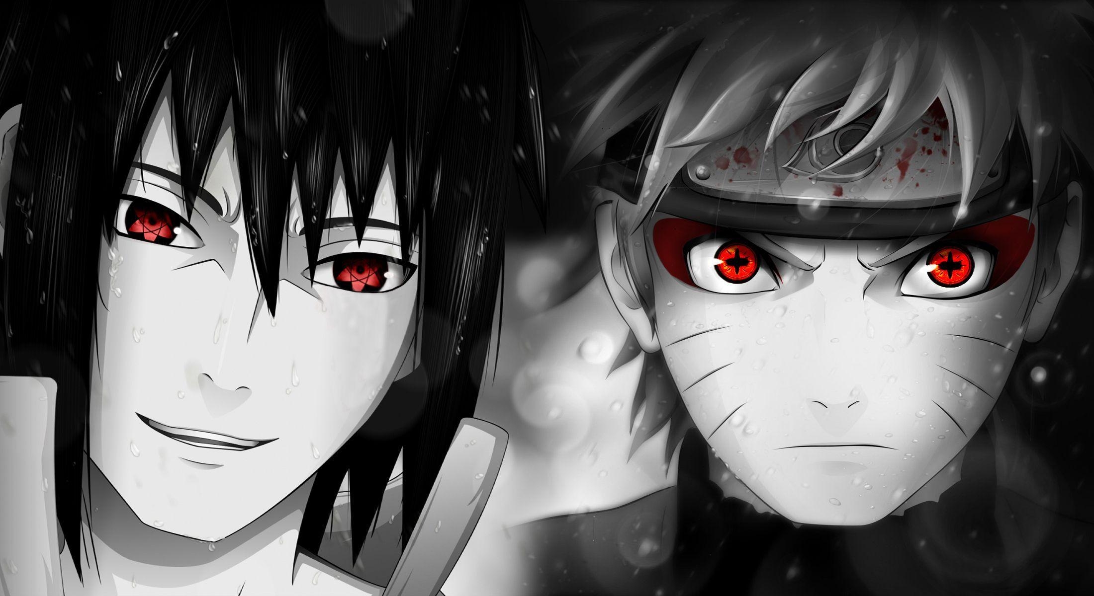 2200x1200 Sasuke Vs Naruto Wallpaper. Wallpaper Naruto, Desktop