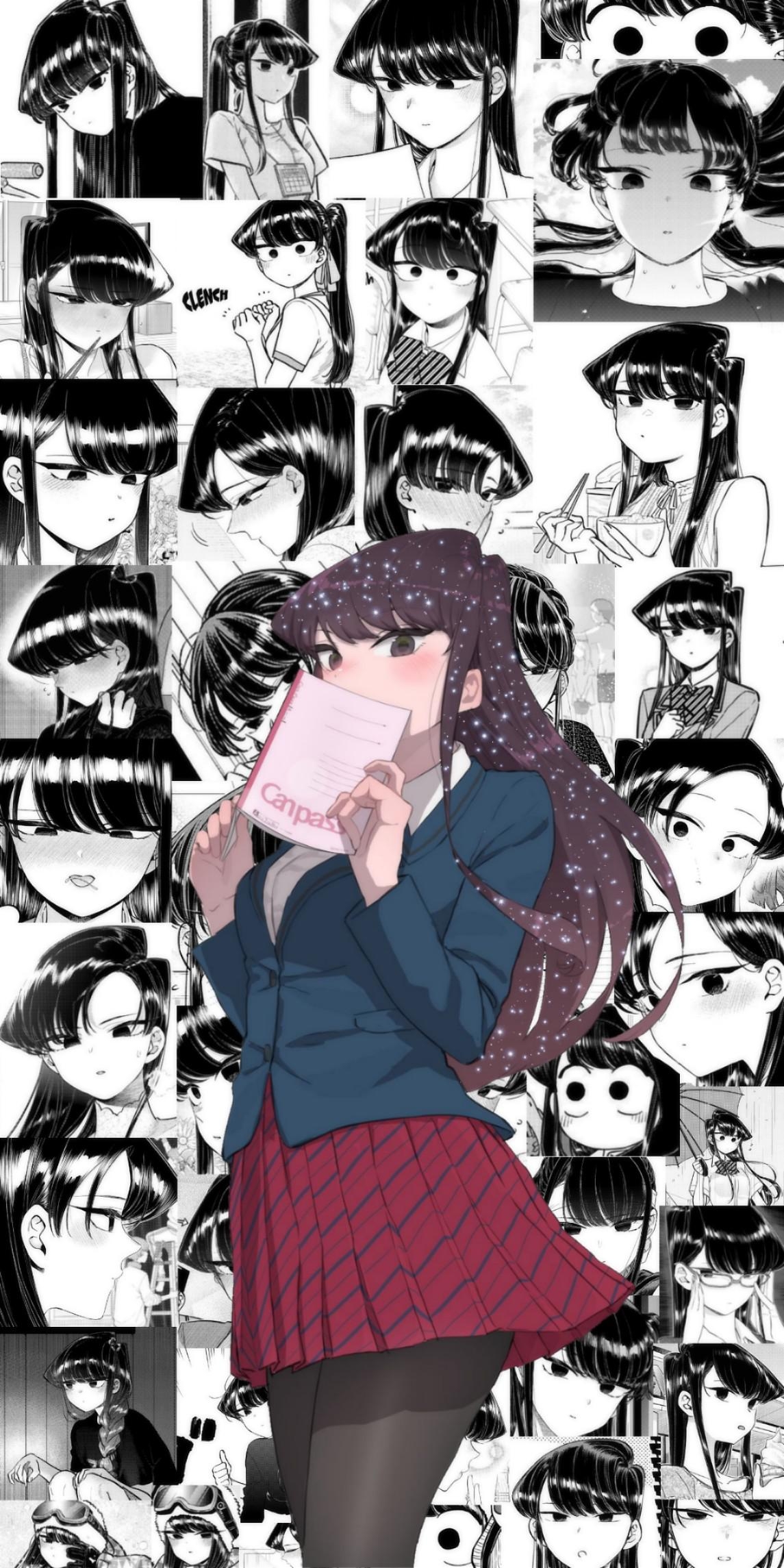 1150x2290 Komi San Wallpaper, Komi_san, Phone