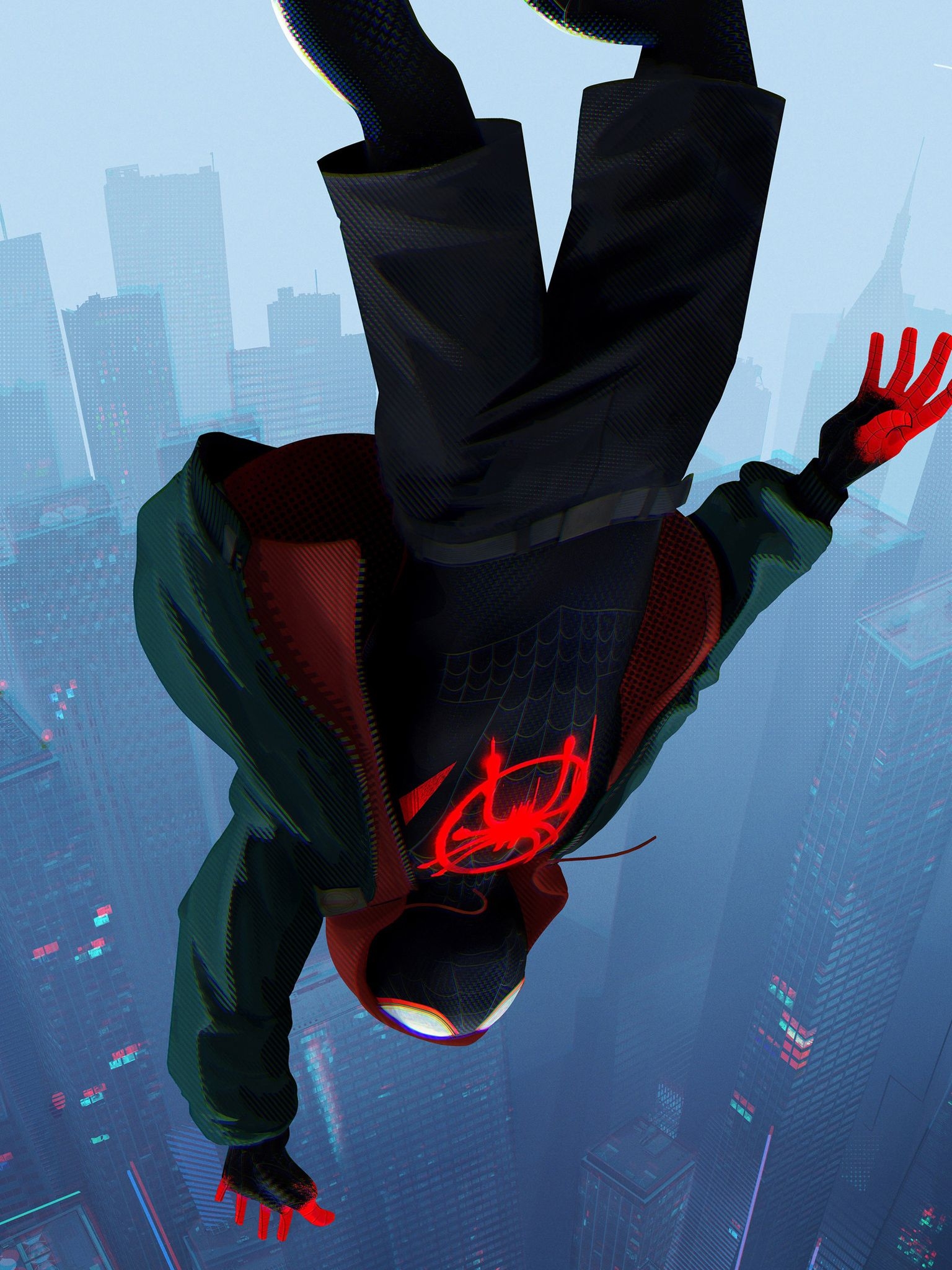 1540x2050 Wallpaper, Spider Man, Spider Gwen, Miles Morales, Phone