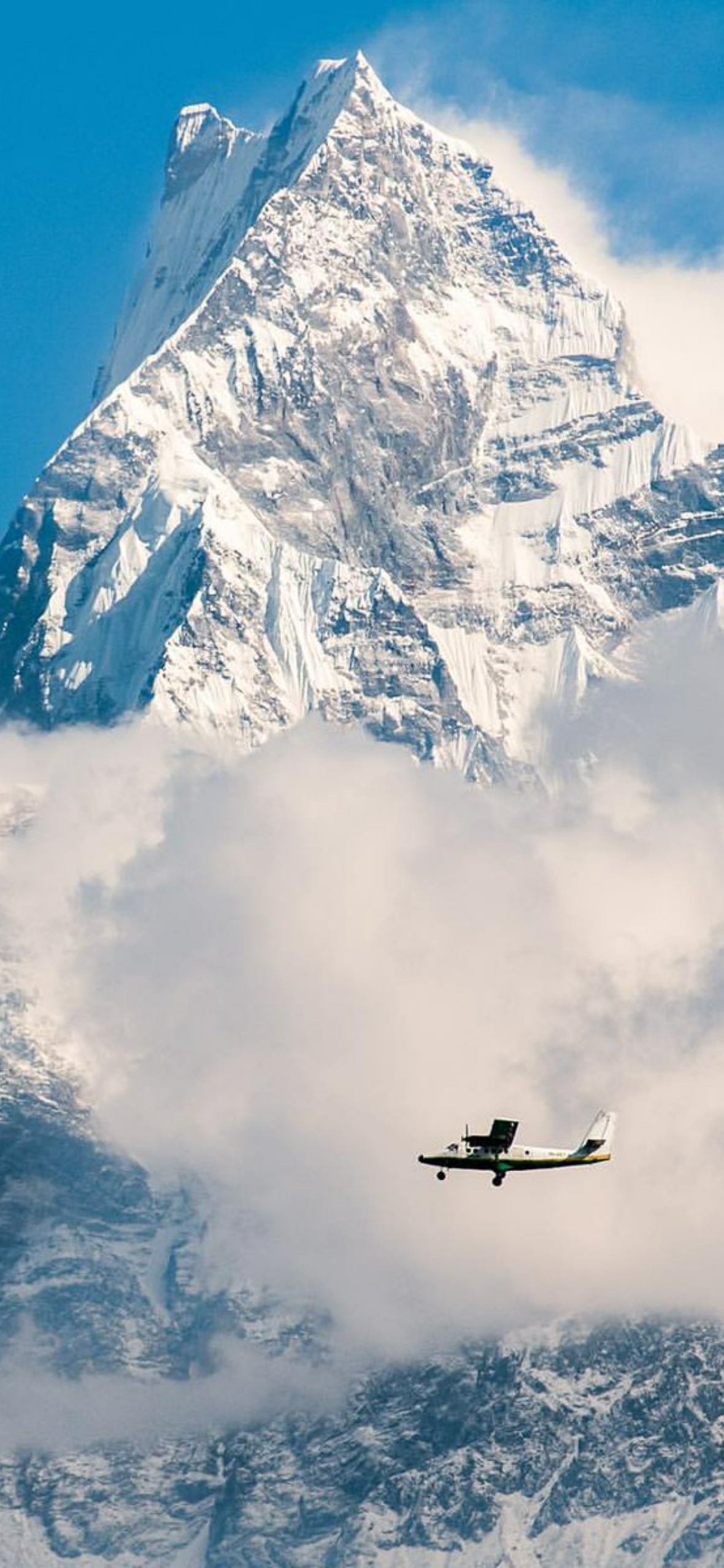 1180x2560 Mount Everest iphone Wallpaper, Phone