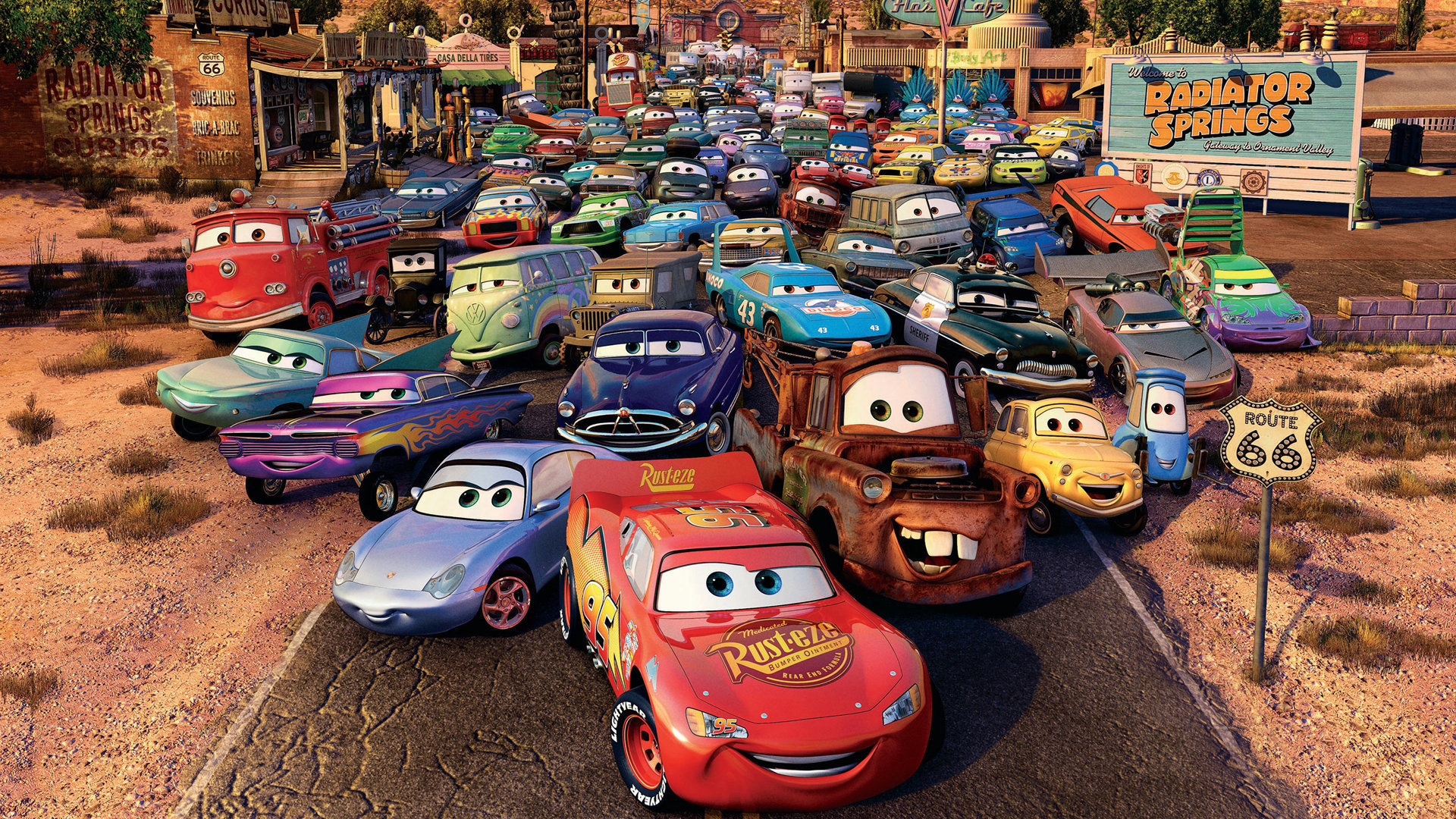 1920x1080 Cars (movie) wallpaper  Full HD (1080p) desktop background, Desktop