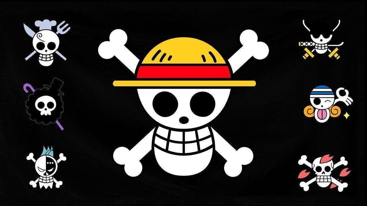 1200x670 Strawhat Crew Flag, Desktop