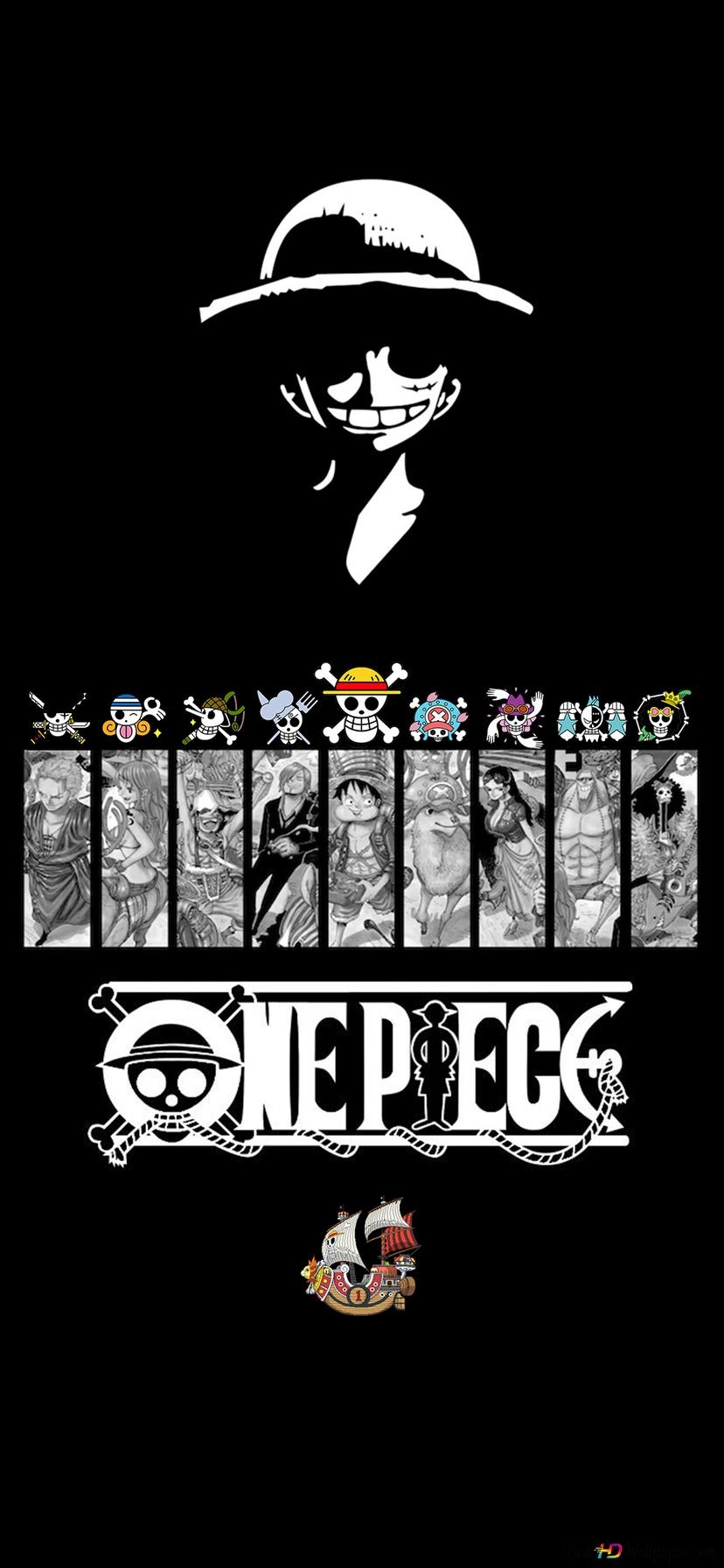 830x1800 One Piece Mobile Dark wallpaper iPhone, Phone