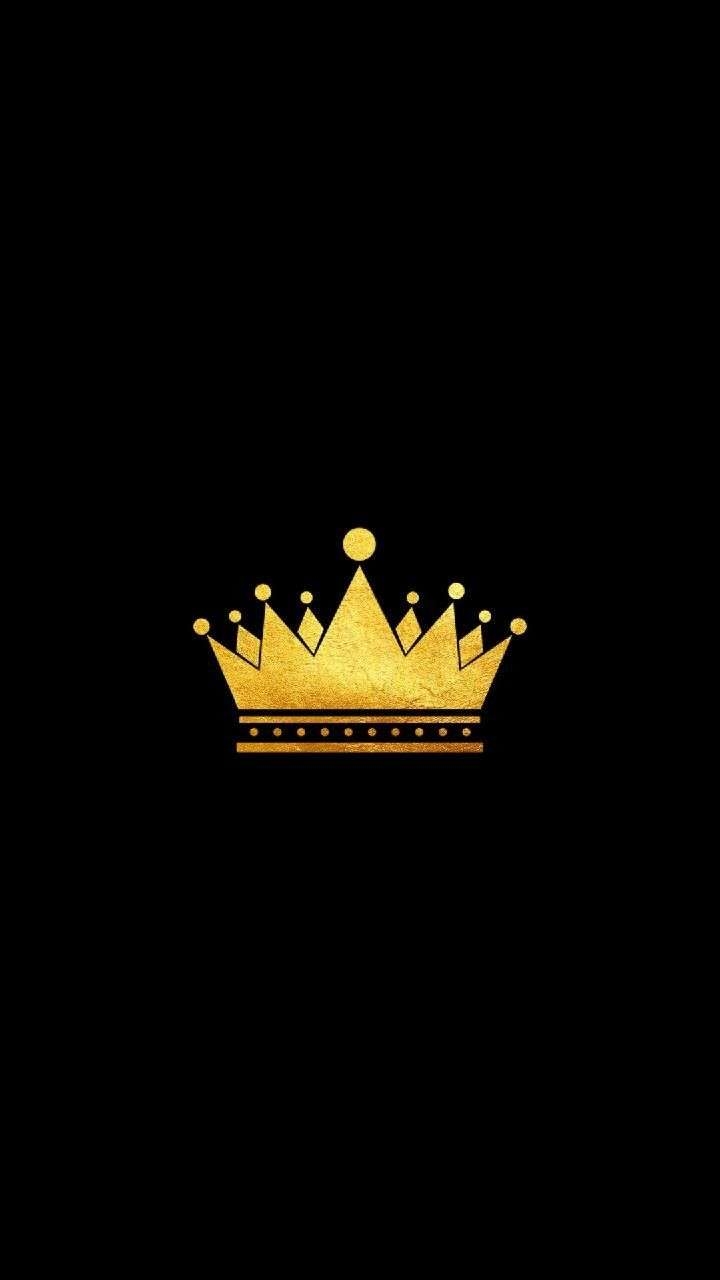 720x1280 Black King Crown Wallpaper HD, Phone