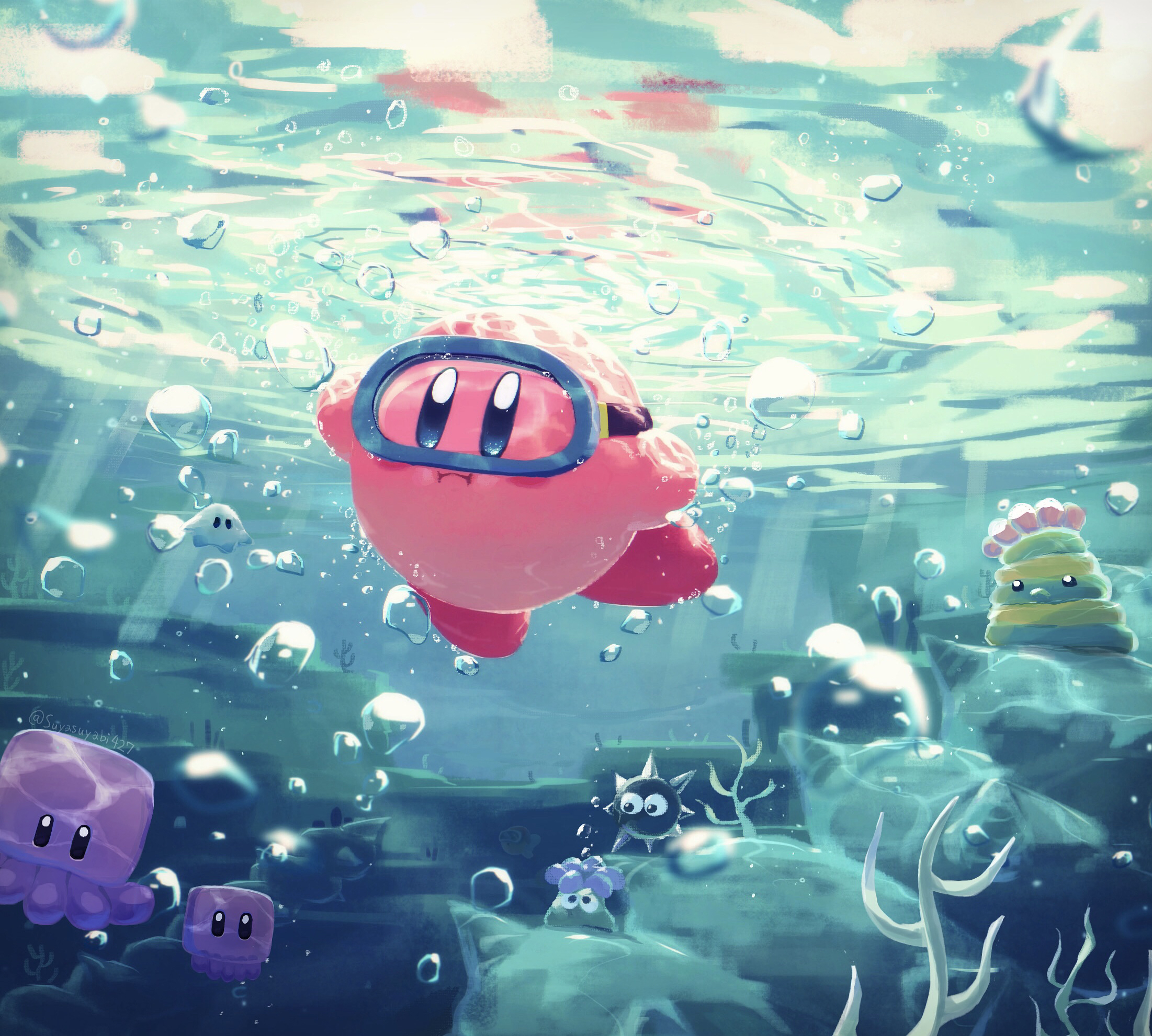 2210x1990 Download Video Game Kirby HD Wallpaper, Desktop