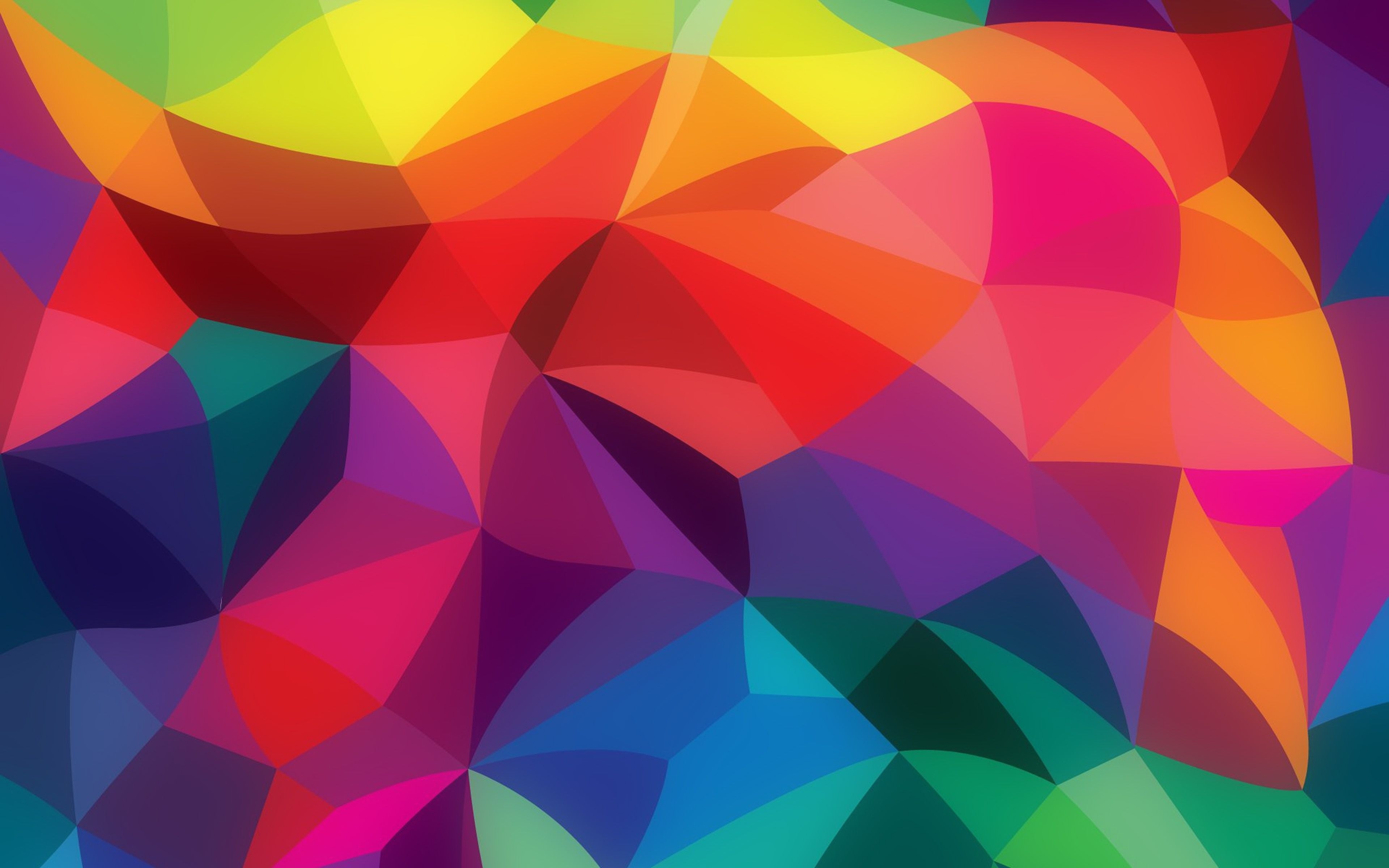 3840x2400 Rainbow Abstract Colors Pattern, Desktop