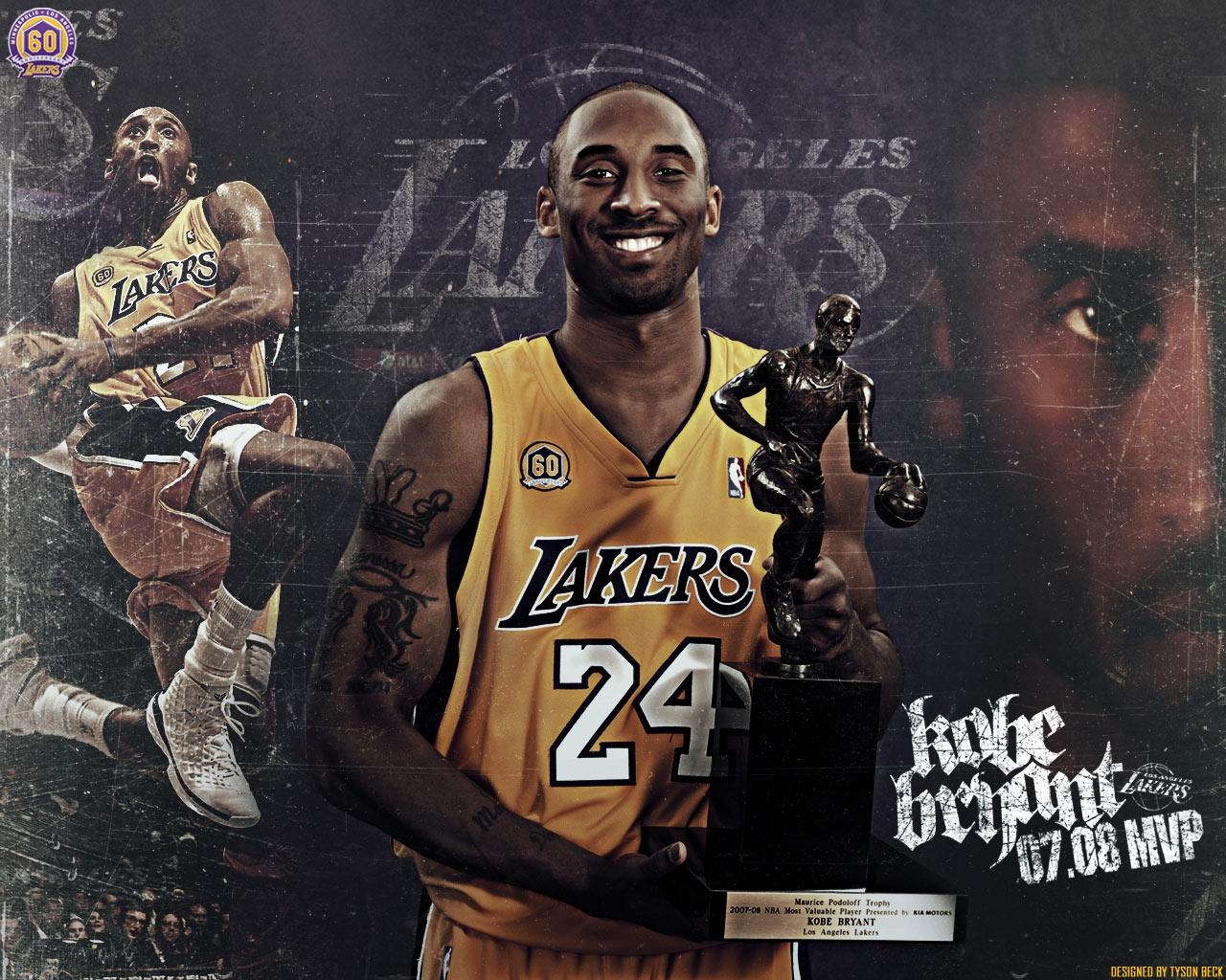 1280x1030 Kobe Bryant Best Player Trophy Lakers Photo Picture, Desktop