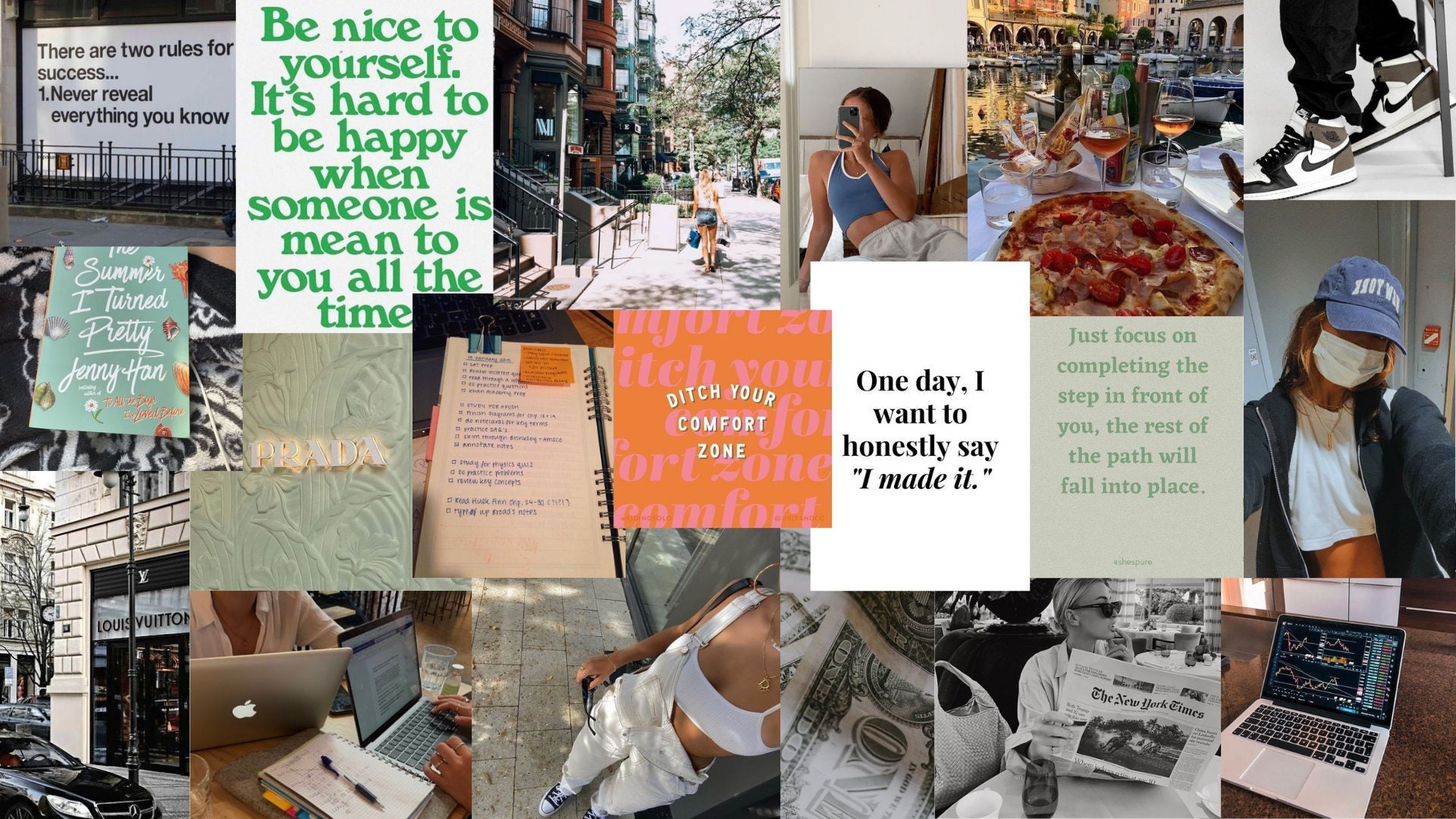 1920x1080 Goals and Vision Board Wallpaper, Desktop