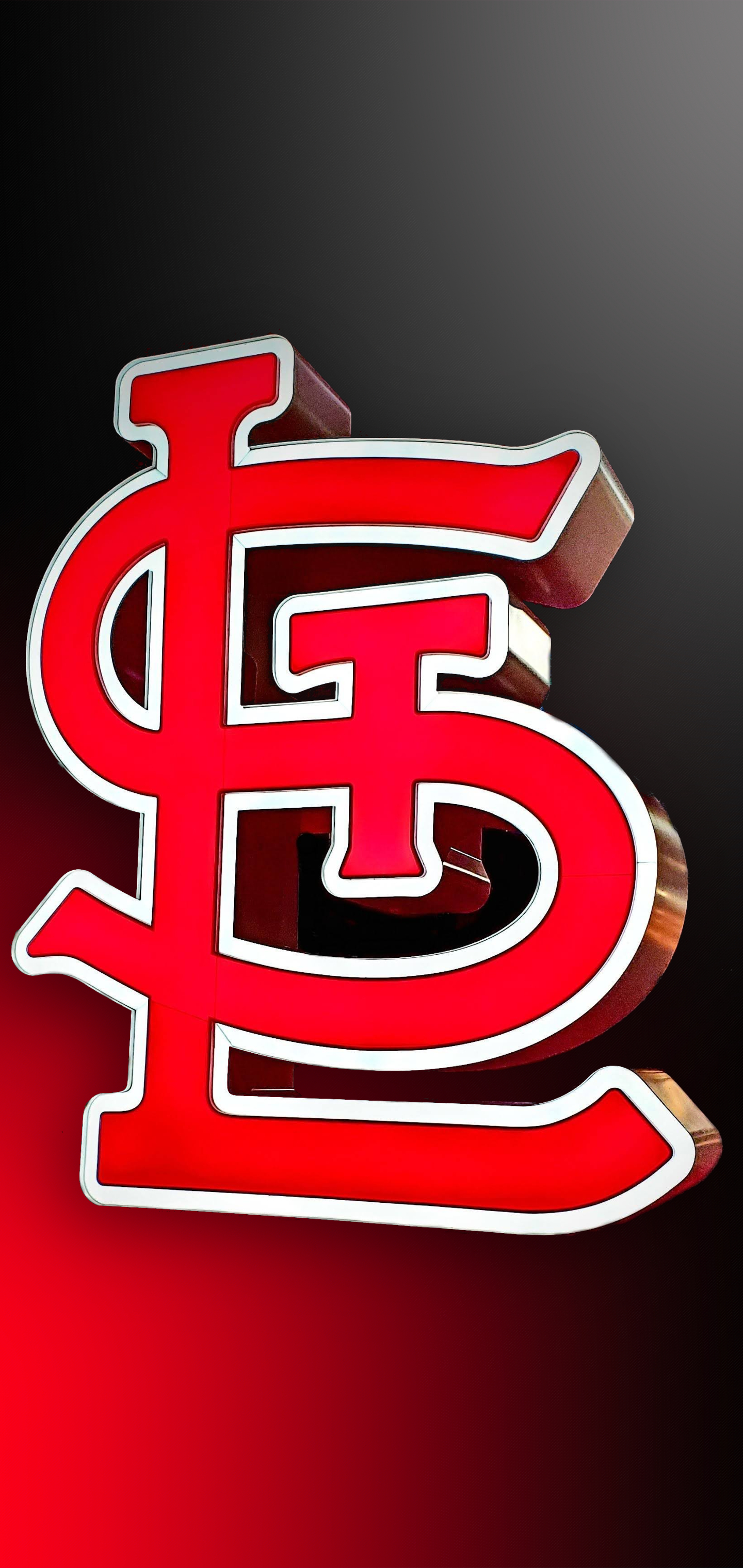 1440x3040 Made this Cardinals wallpaper, thought others might like it, Phone