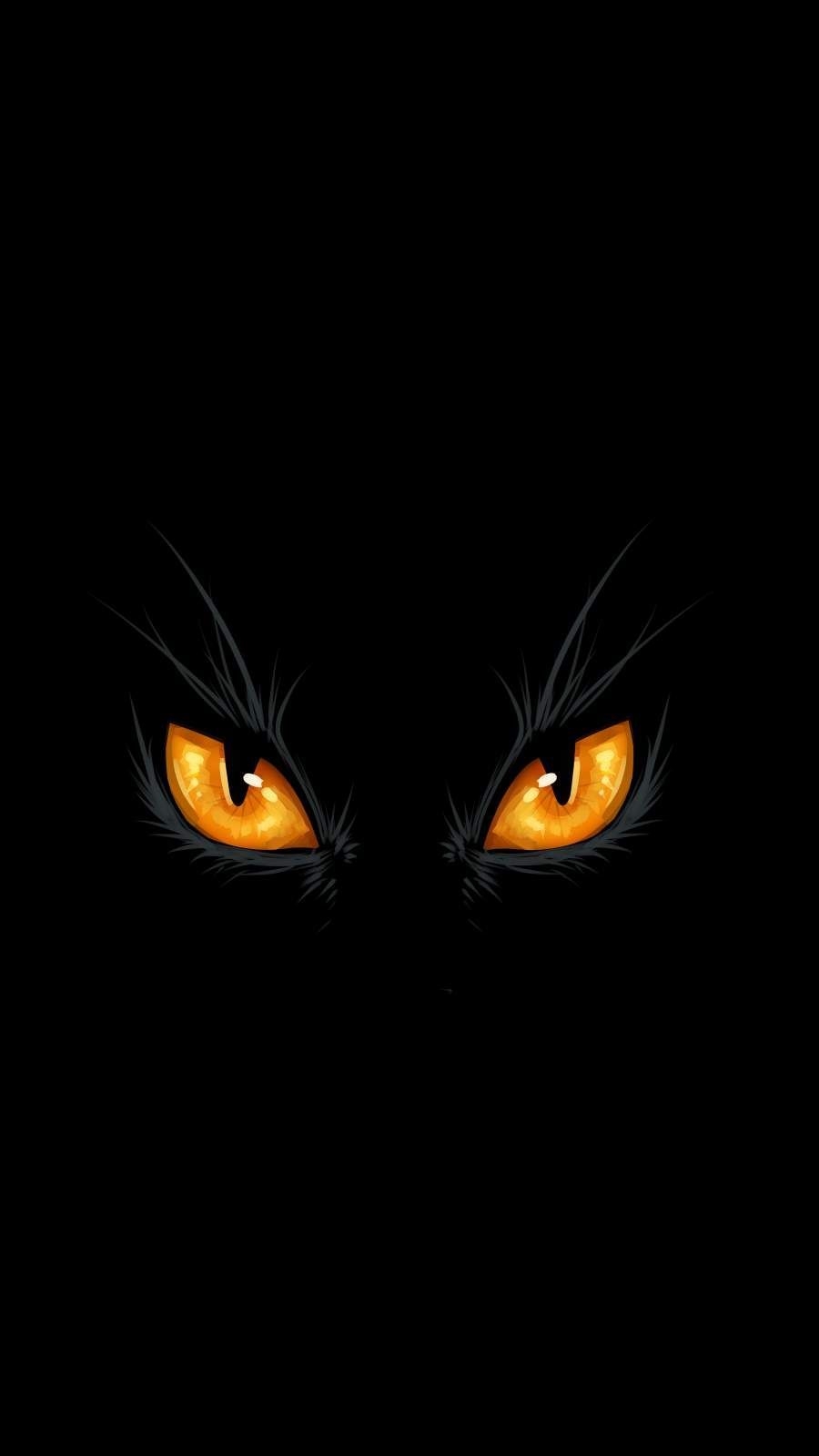 900x1600 Black Cat Eyes iPhone Wallpaper. Black phone wallpaper, Eyes, Phone