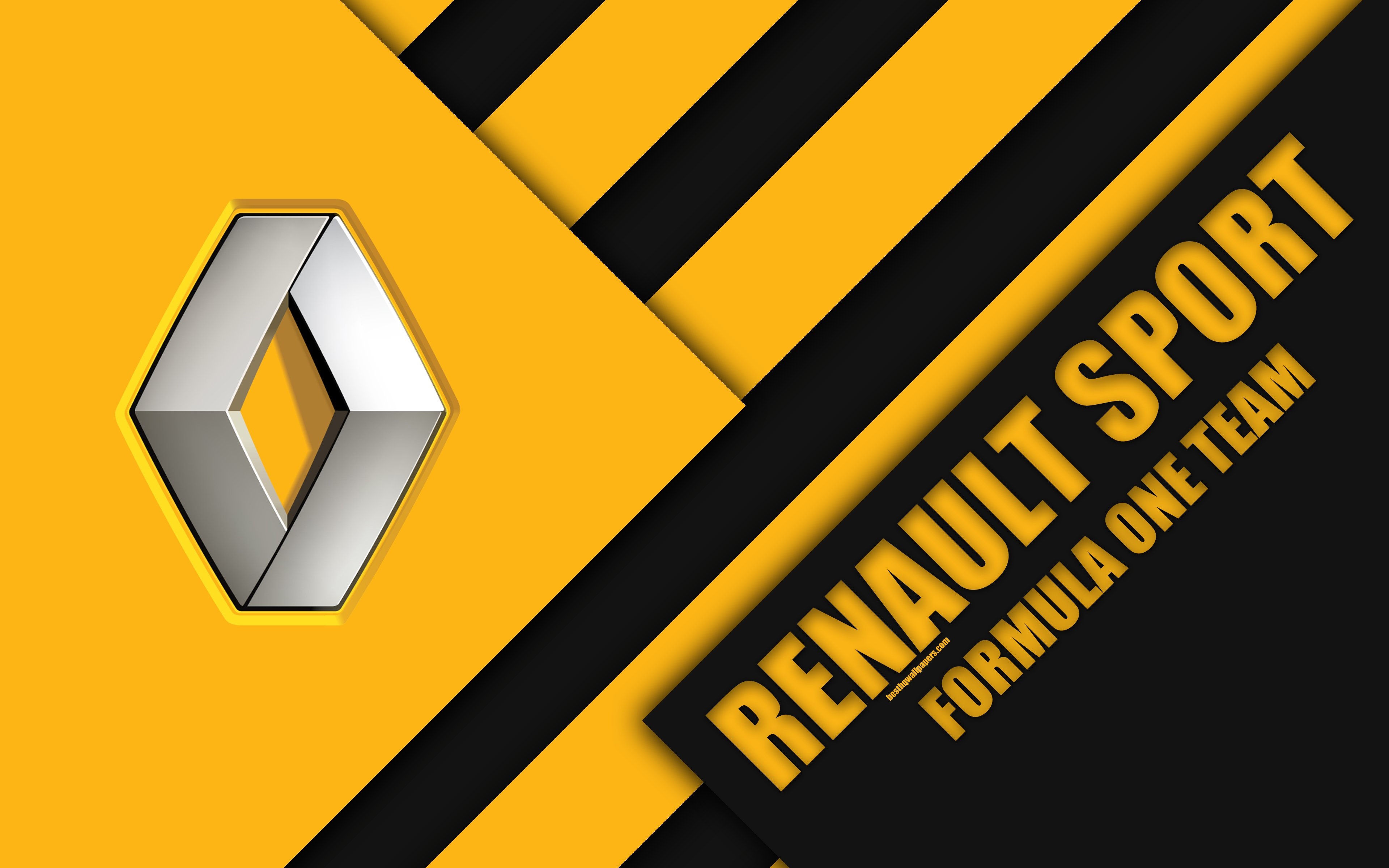 3840x2400 Download wallpaper Renault Sport Formula One Team, Enstone, United, Desktop