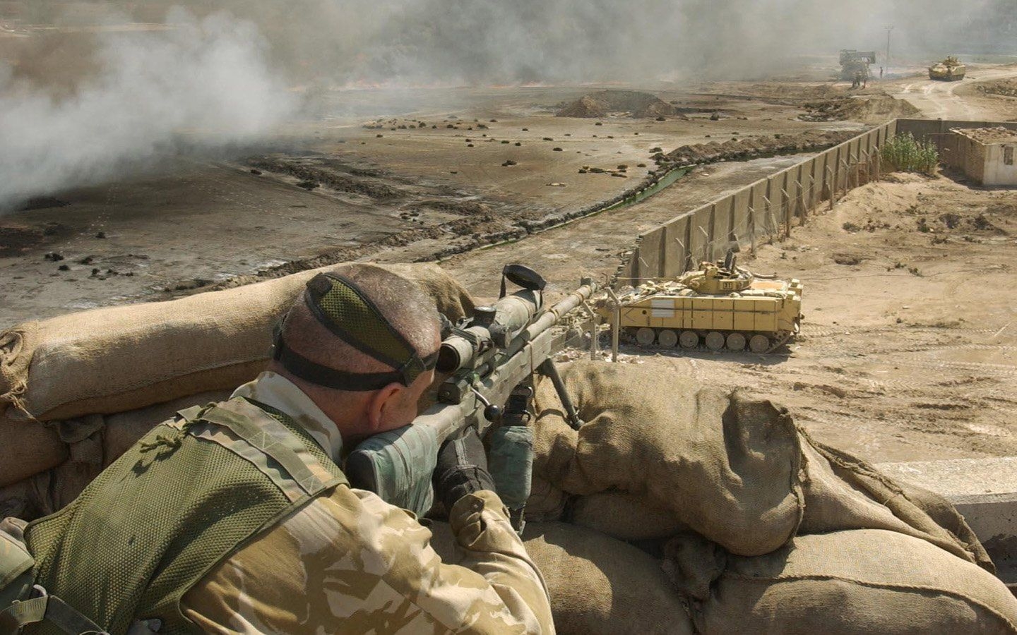 1440x900 soldiers, Army, Military, Deserts, Snipers, British, British, Army, Desktop