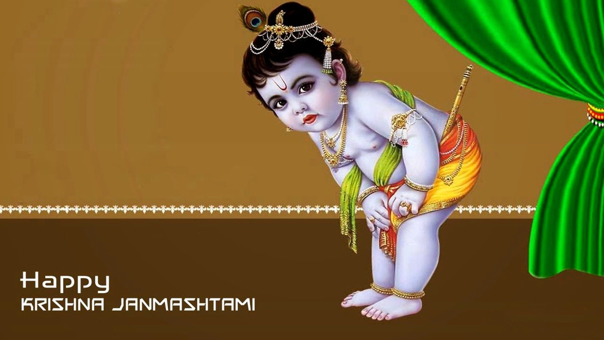 1920x1080 Bhagwan Krishna Janmashtami HD Wallpaper, Desktop