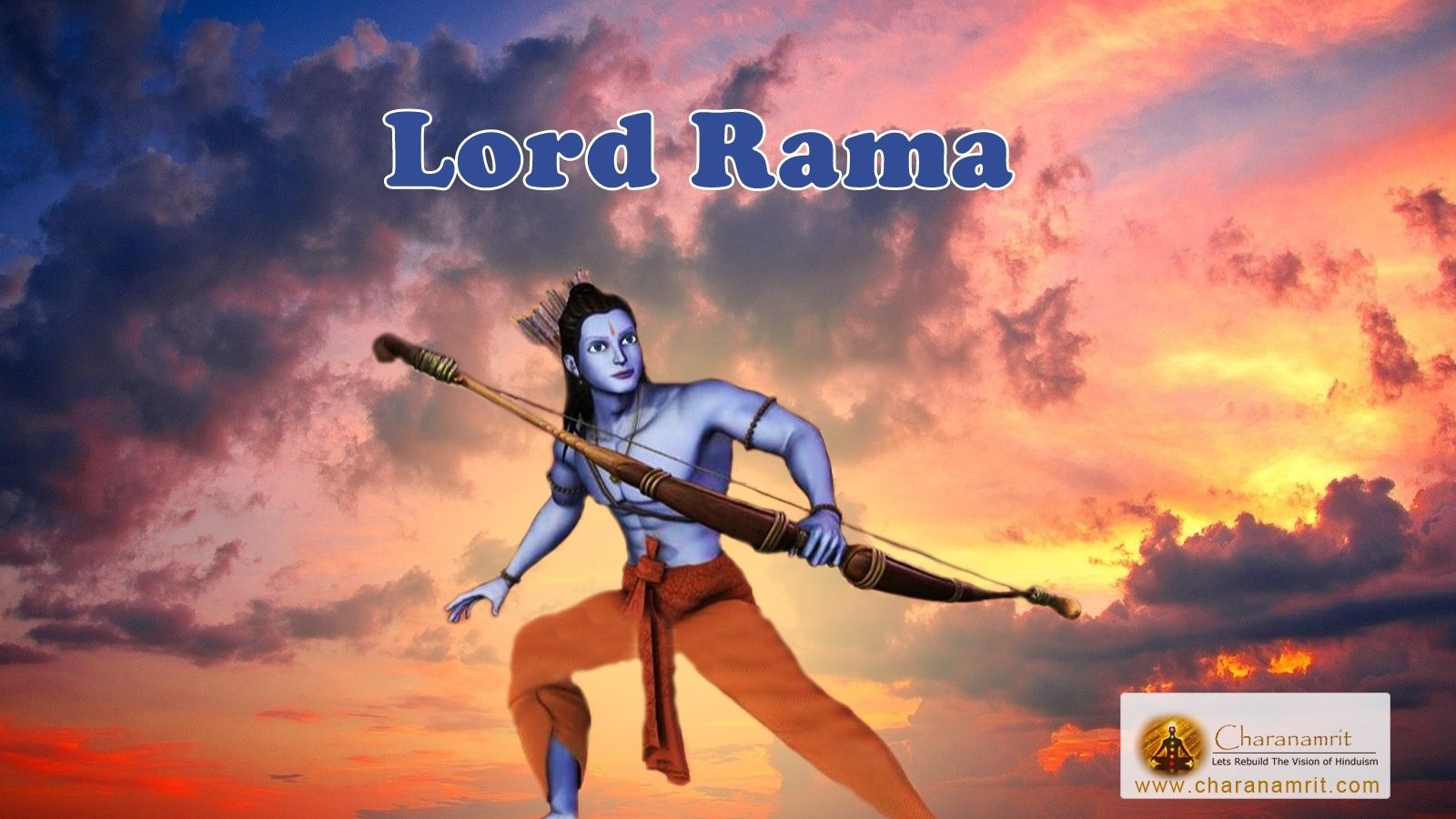 1600x900 Free download 3D HD Wallpaper for download Lord Rama 3D HD, Desktop