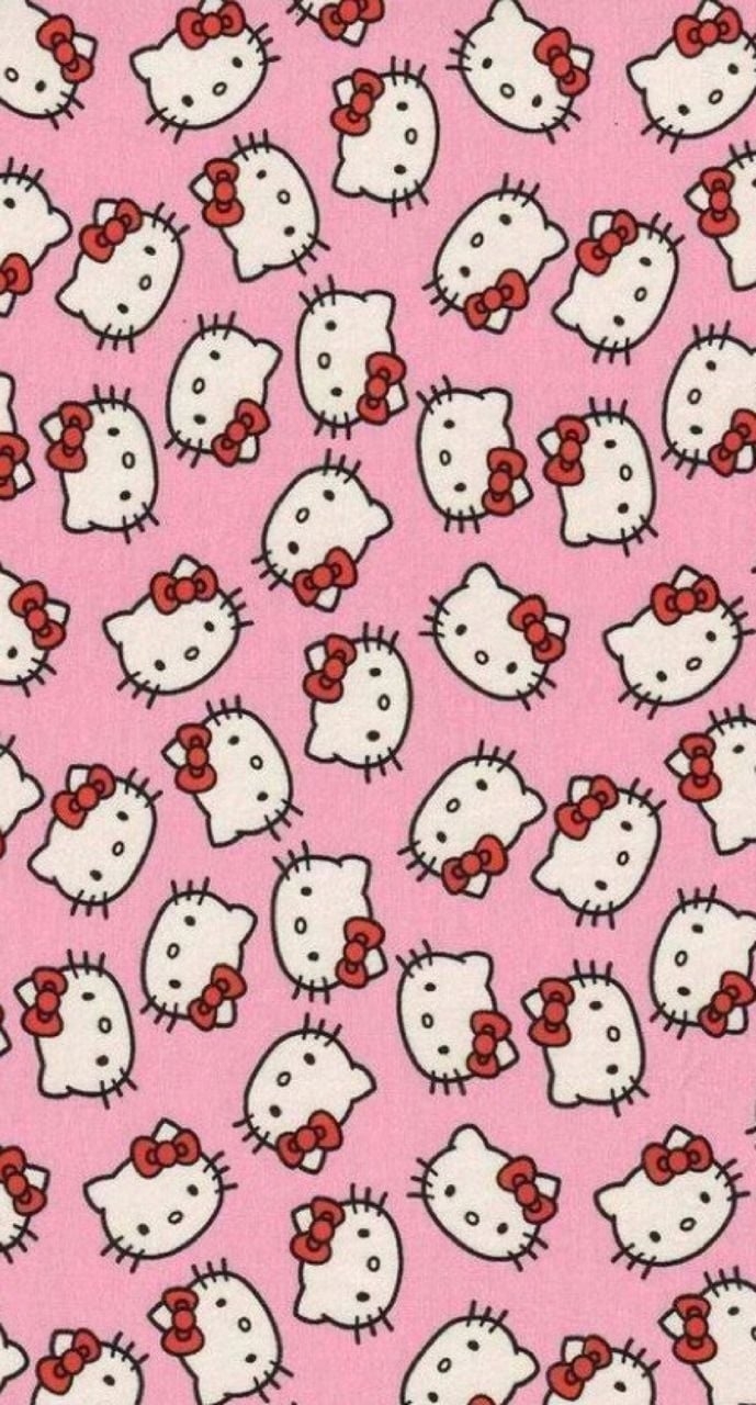 690x1280 hello kitty wallpaper, Phone