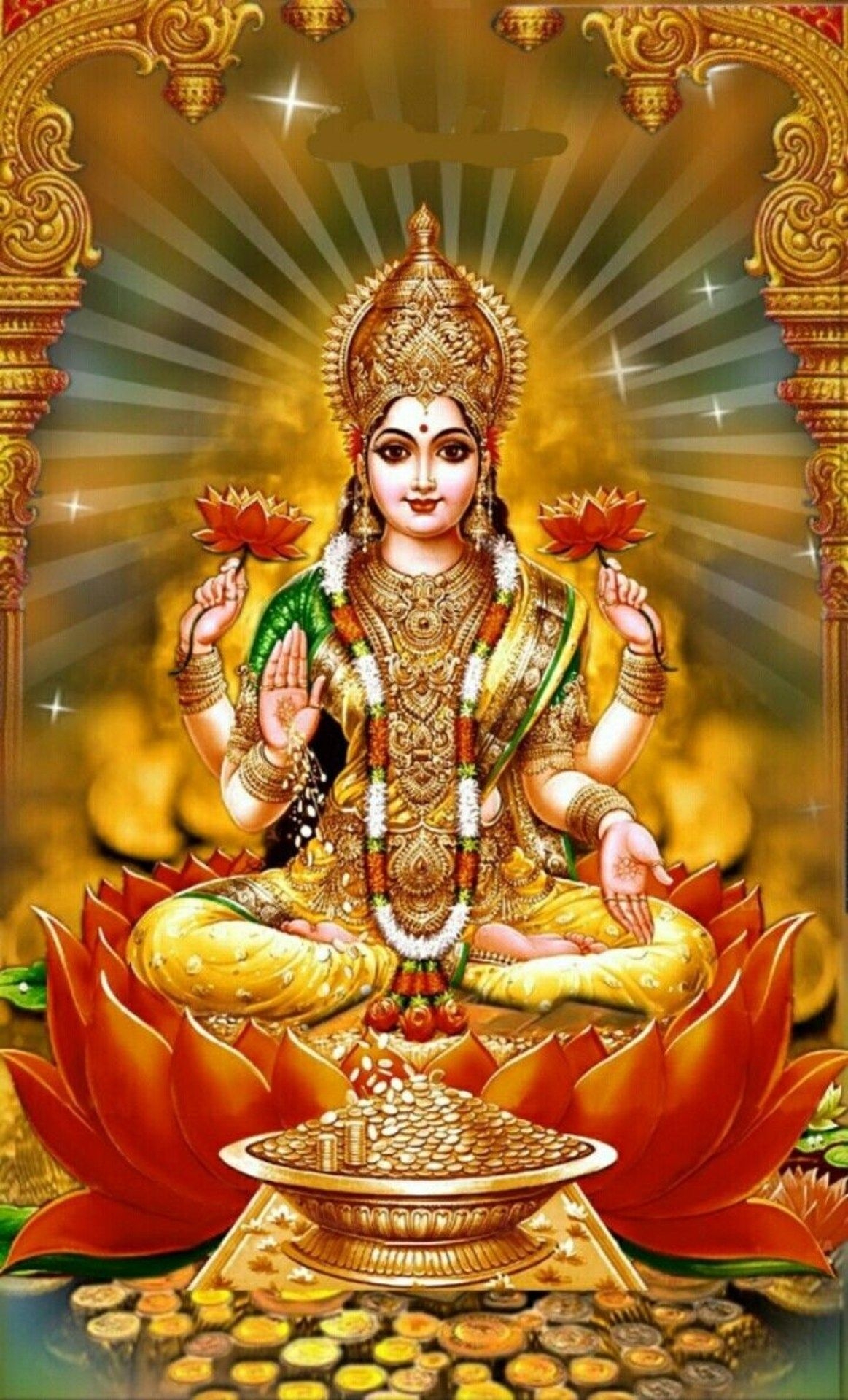 1170x1920 ashta lakshmi goddess, lakshmi devi, lakshmi statue. Kali goddess, Lakshmi image, Goddess lakshmi, Phone