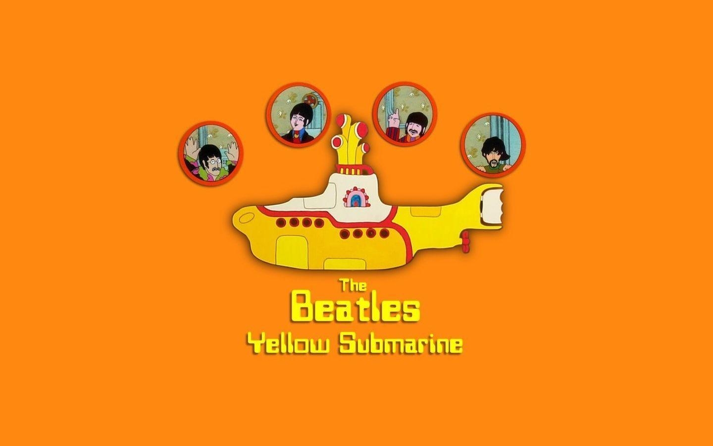 1440x900 Beatles Yellow Submarine Wallpaper, Desktop