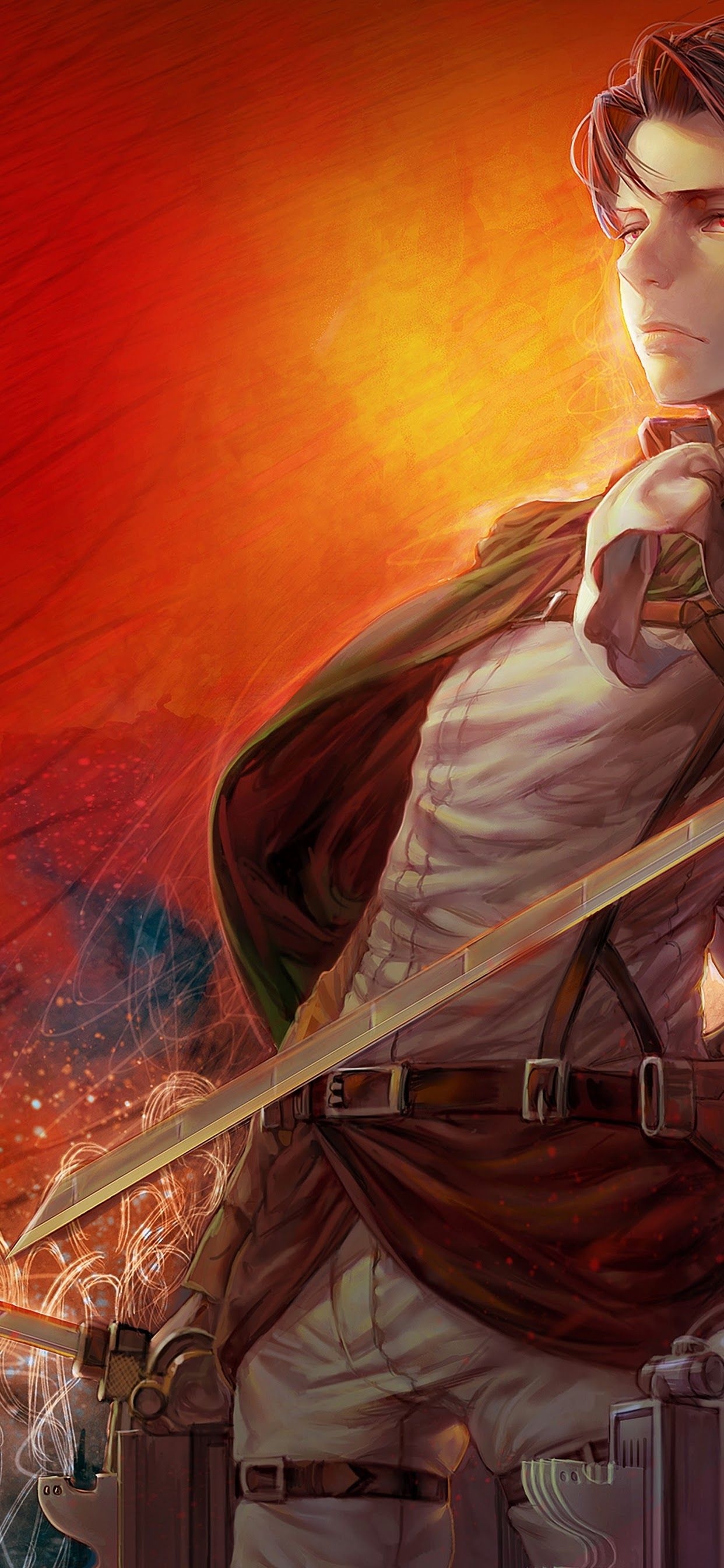 1250x2690 Attack On Titan Levi Wallpaper Free HD Wallpaper, Phone