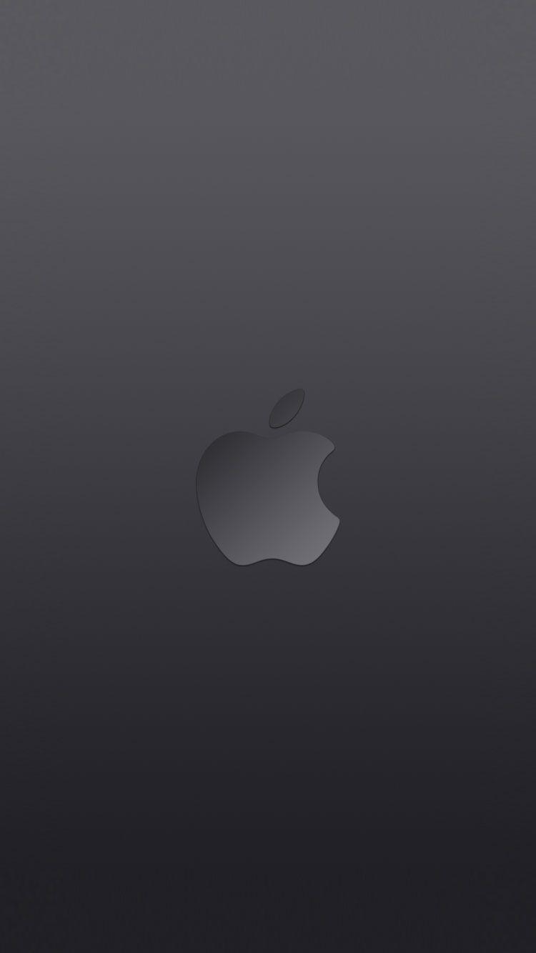 750x1340 Black IPhone SE Wallpaper. Apple Fever!. Apple Logo, Phone