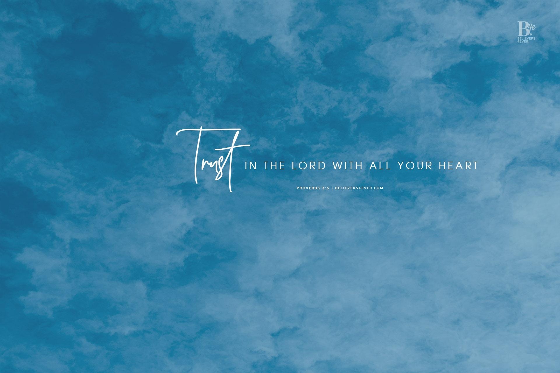 1920x1280 Trust in the Lord, Desktop