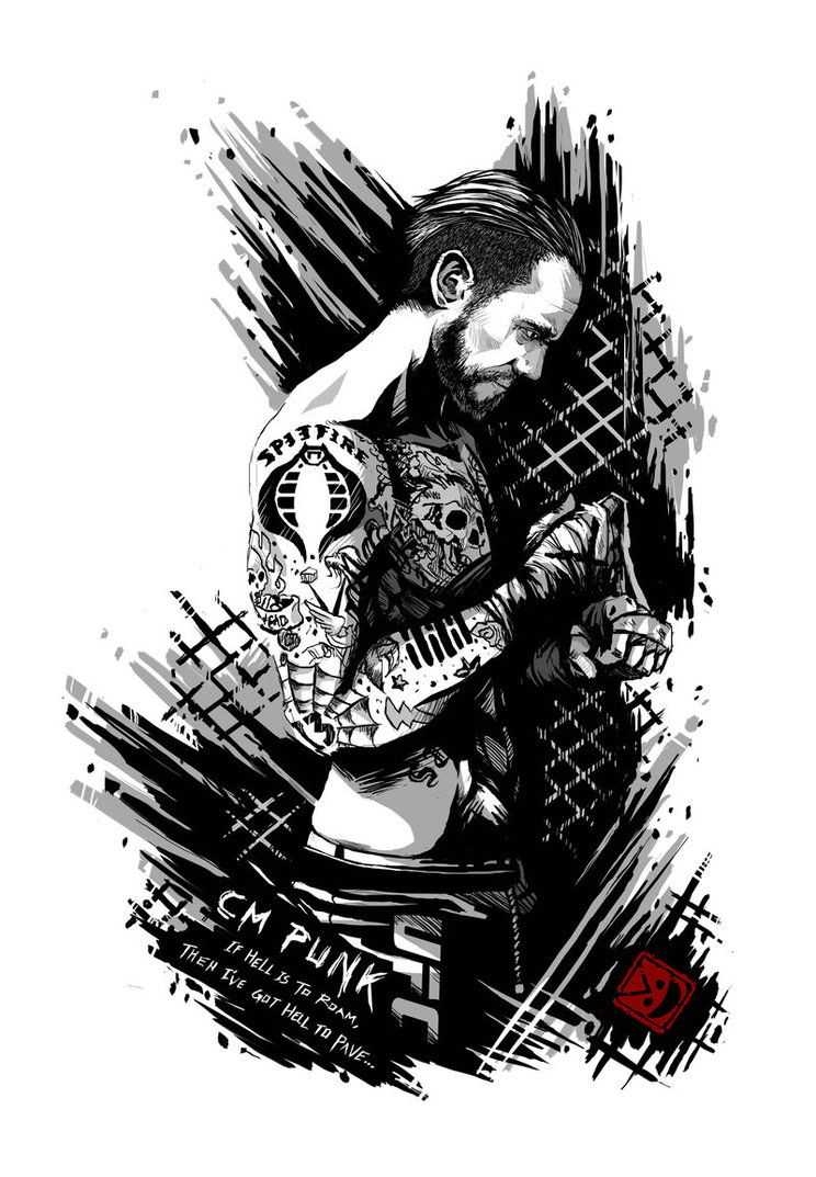 750x1080 CM Punk Wallpaper, Phone