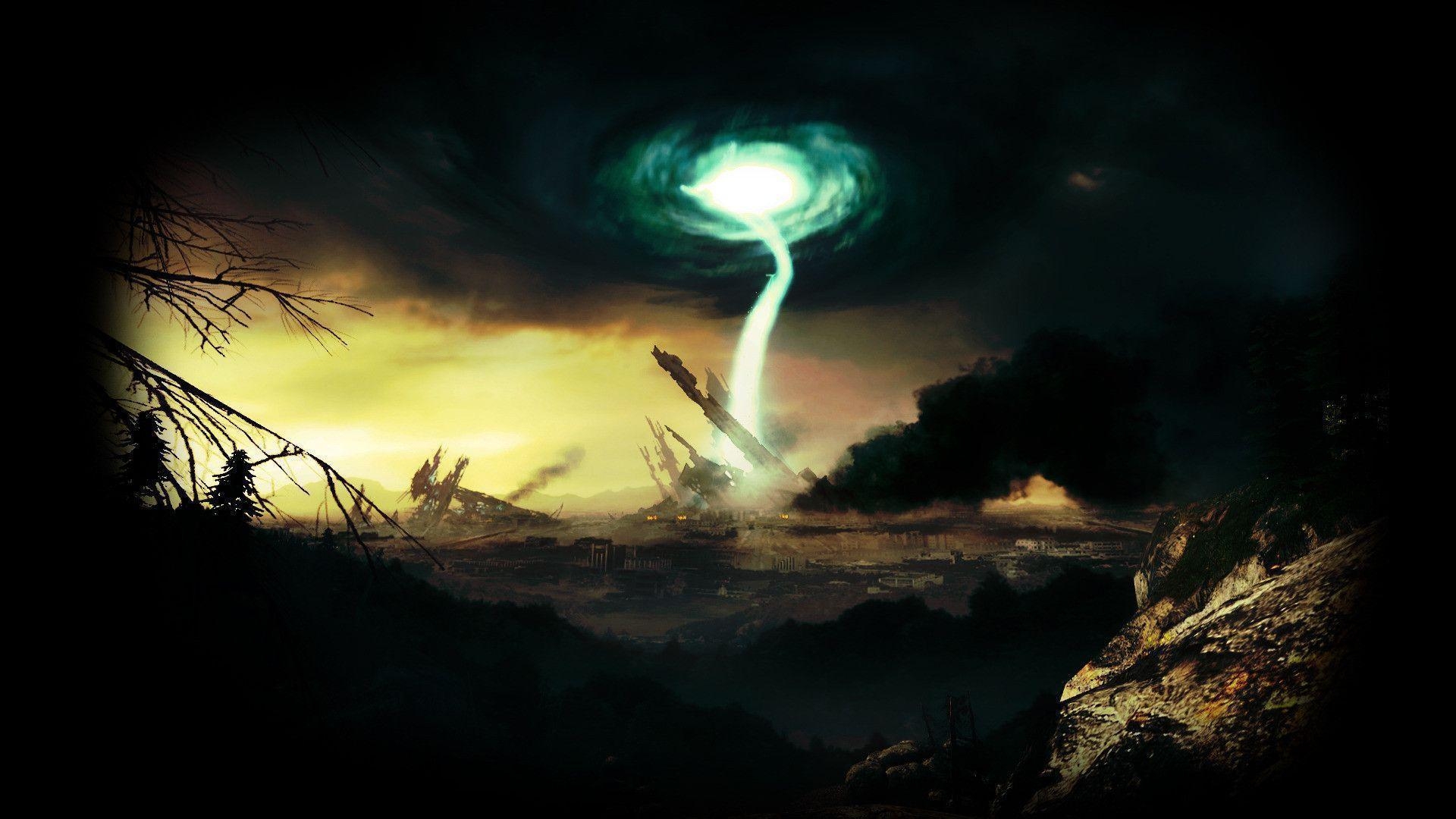 1920x1080 Light Tornado 2 Desktop, Desktop