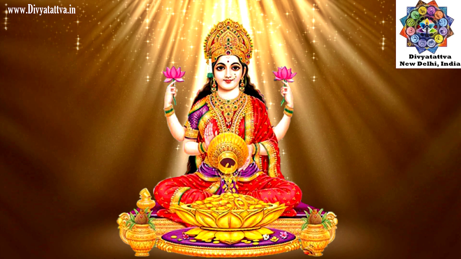 1600x900 God Lakshmi Wallpaper, Desktop