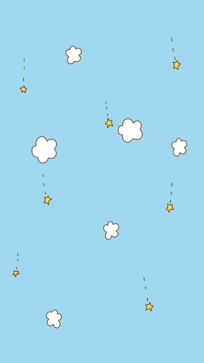 700x1250 Blue sky clouds stars spring. Cute pastel wallpaper, Cute couple wallpaper, Pastel wallpaper, Phone