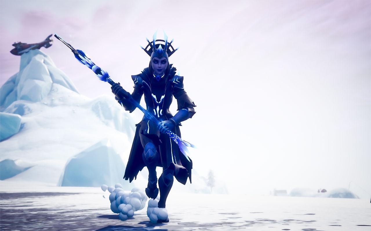 1280x800 The Ice Queen Fortnite wallpaper, Desktop