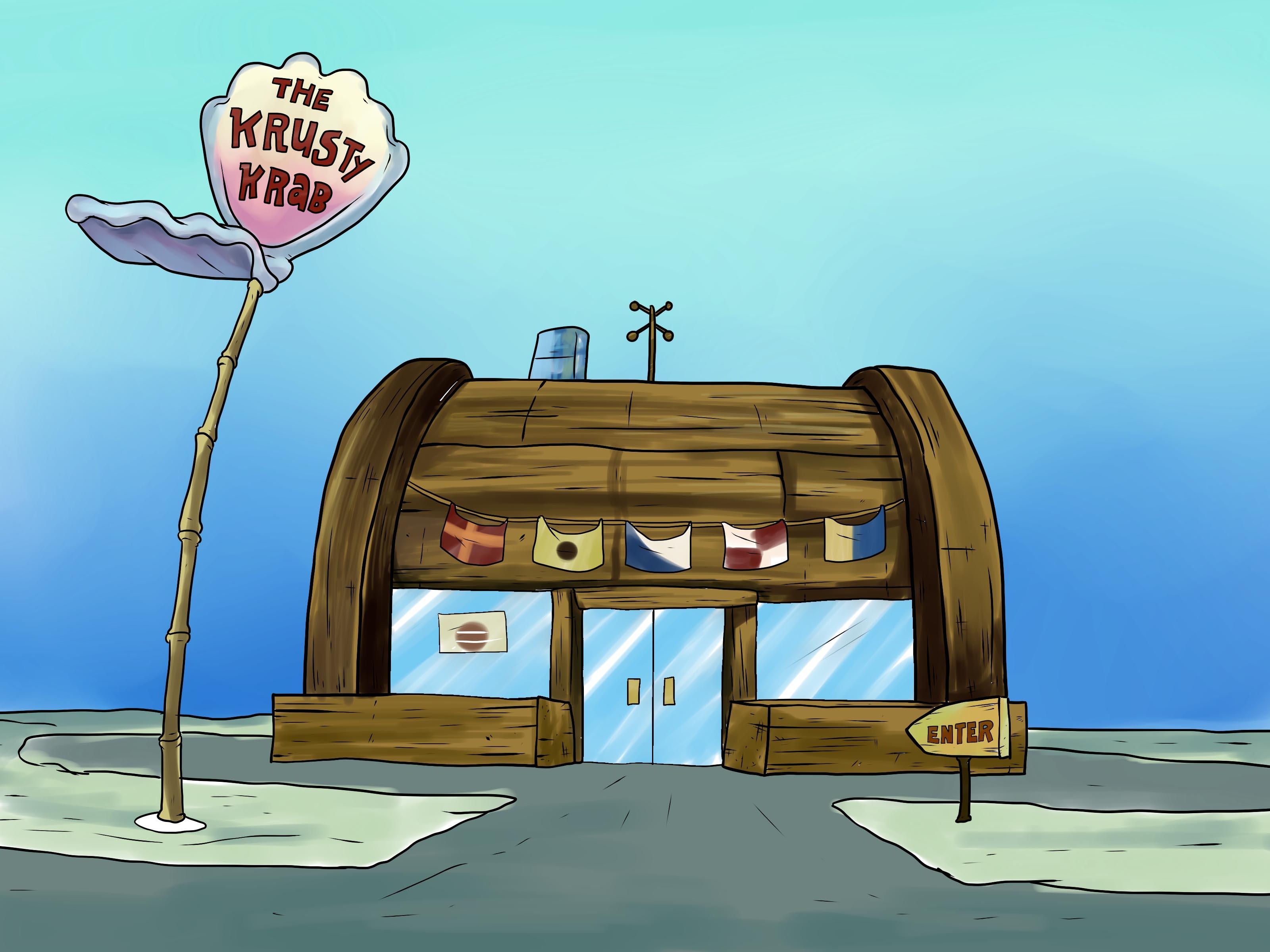 3200x2400 Draw the Krusty Krab Squarepants tagahanga Art 40383612, Desktop