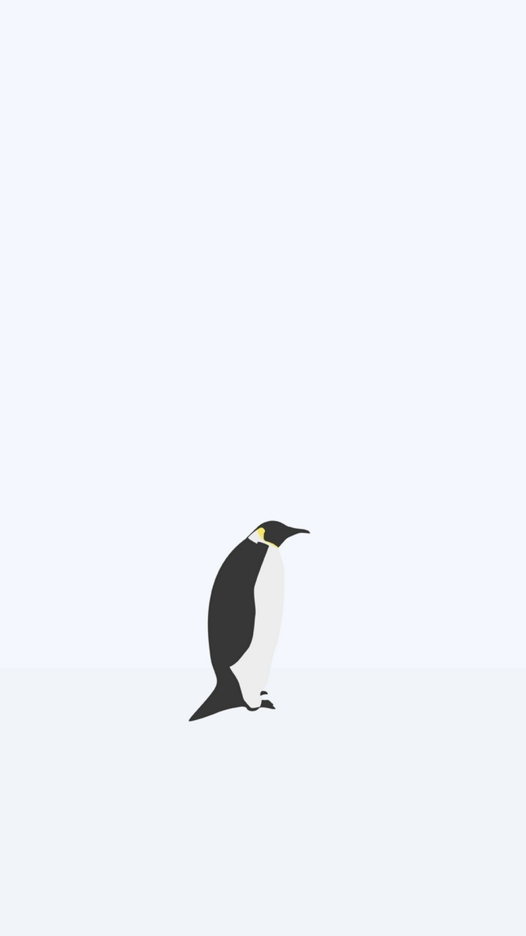 1080x1920 Minimalist Doge Android Background. Penguin, Phone