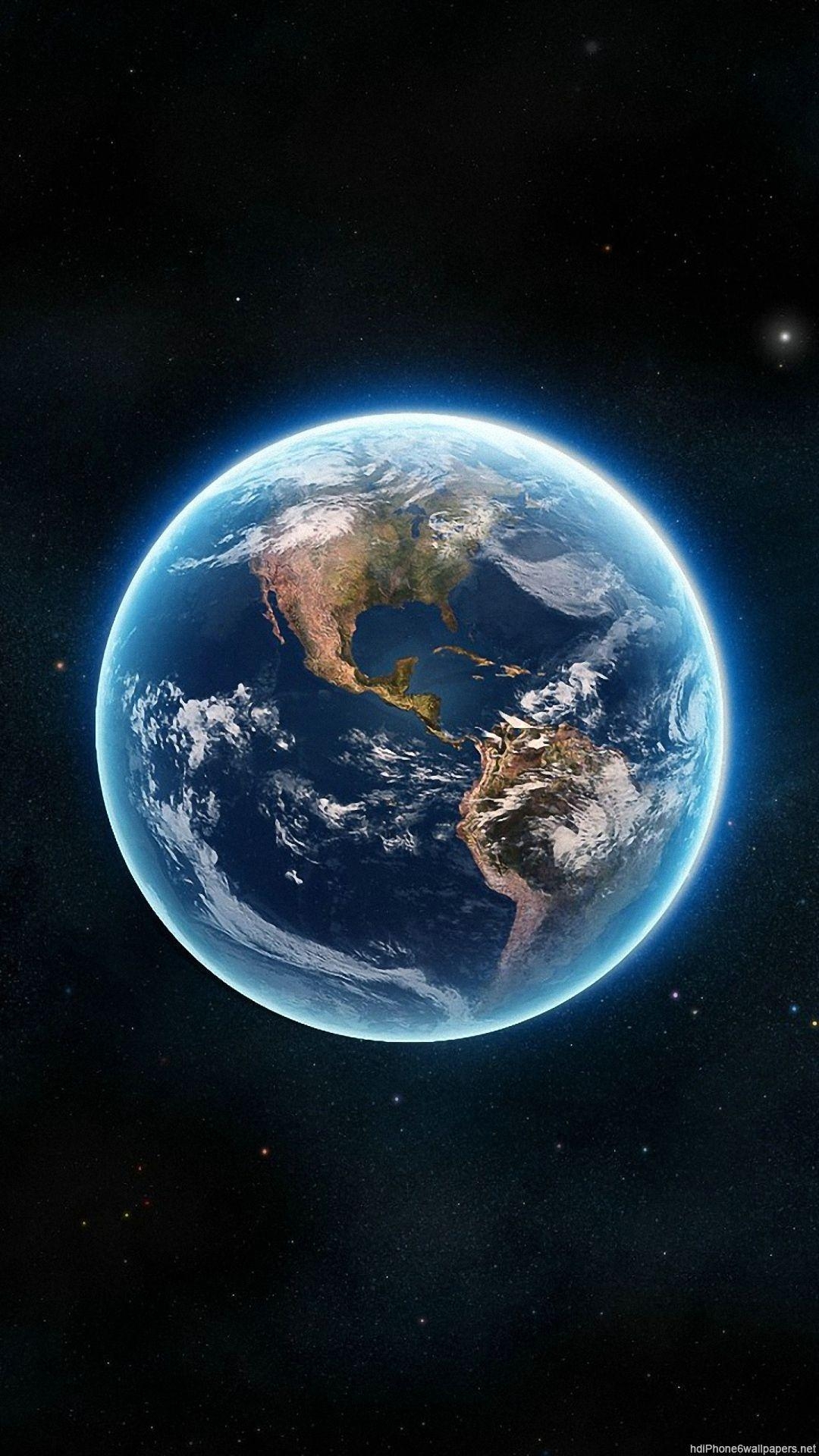 1080x1920 earth planet iPhone 6 wallpaper HD Plus, Phone