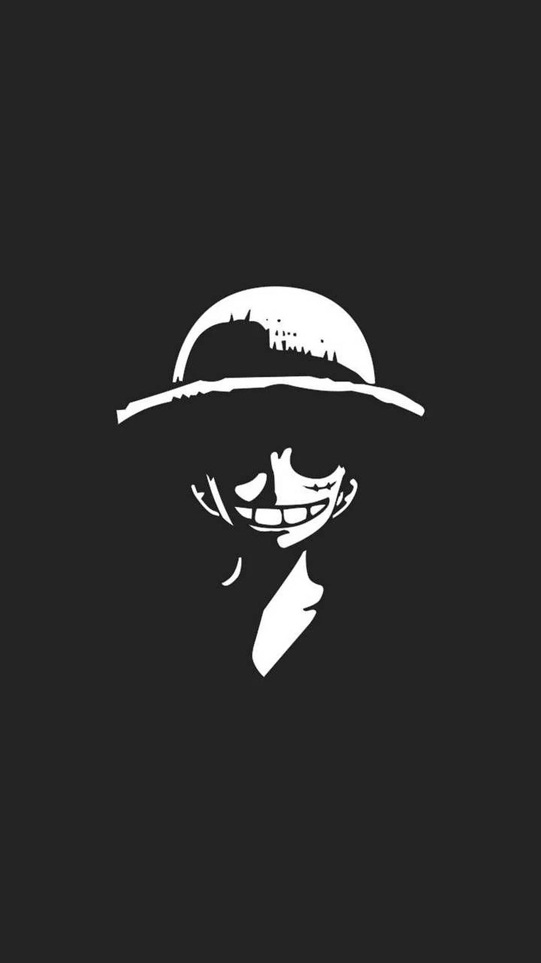 1080x1920 Download Luffy Monochrome One Piece iPhone Wallpaper, Phone