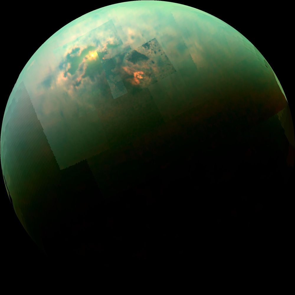 1000x1000 In Photo: A Look at Titan's Bizarre Seas, Phone