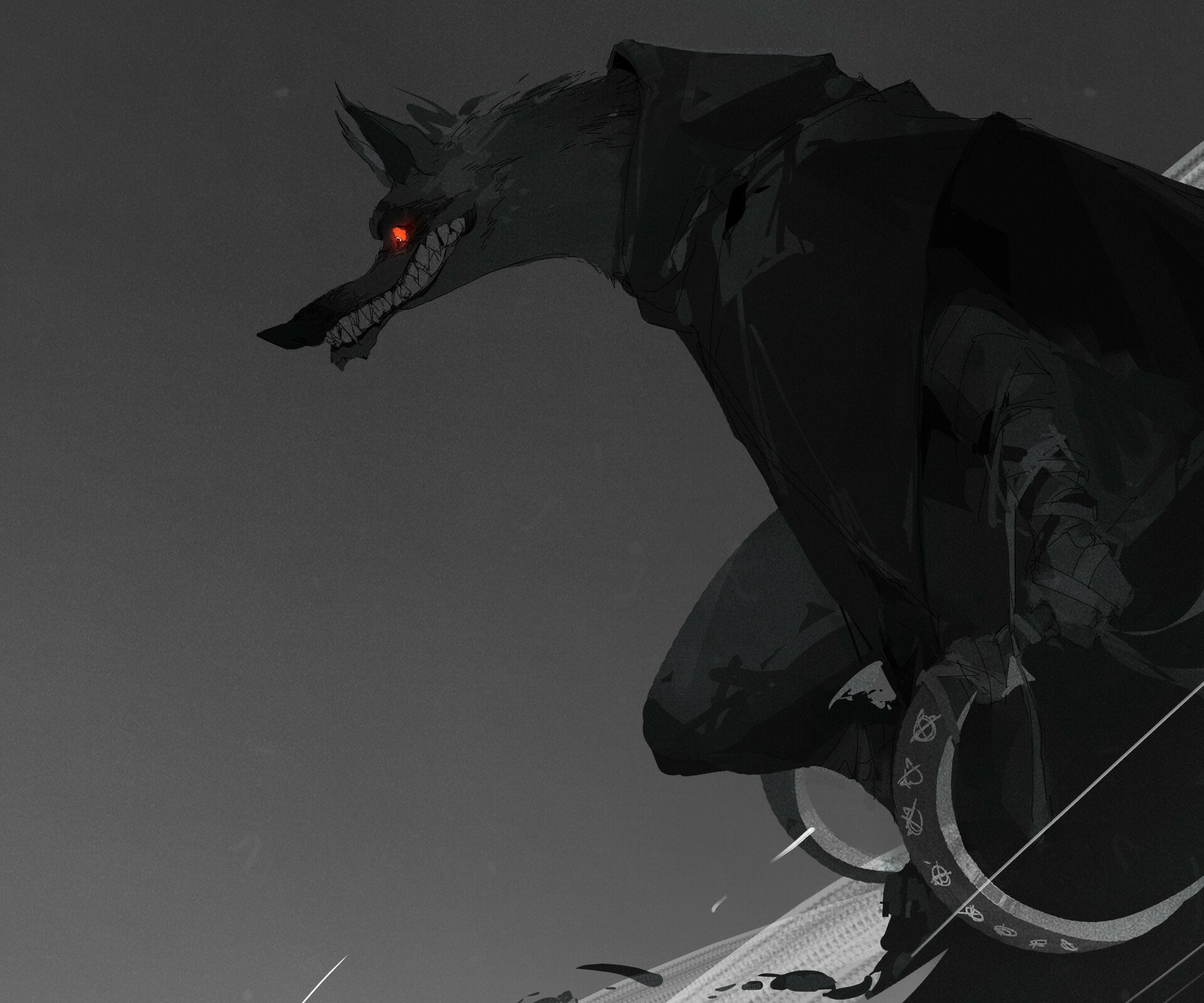 1920x1600 Death, the Wolf in Boots by 鑫ZAI007, Desktop