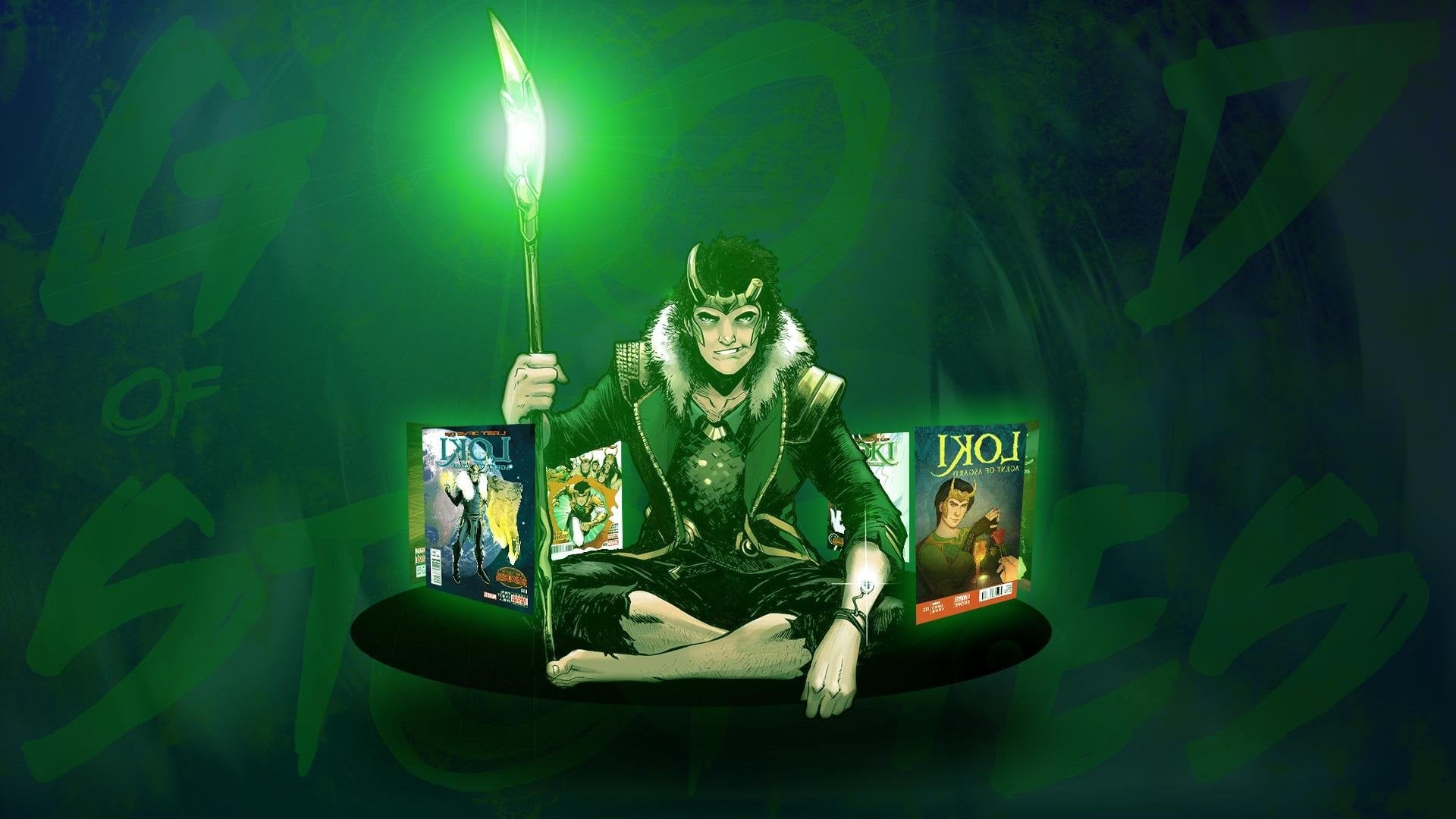 1920x1080 Loki: God of Stories, Desktop