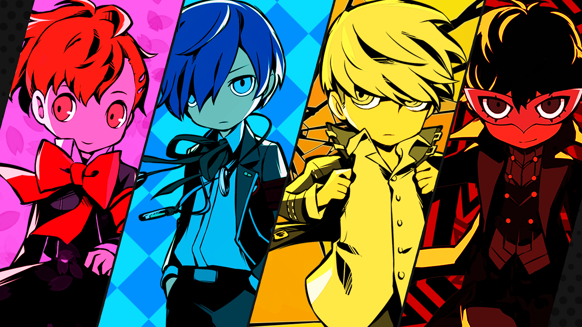 1920x1080 Made a wallpaper using the MCs from Persona Q what do you guys, Desktop