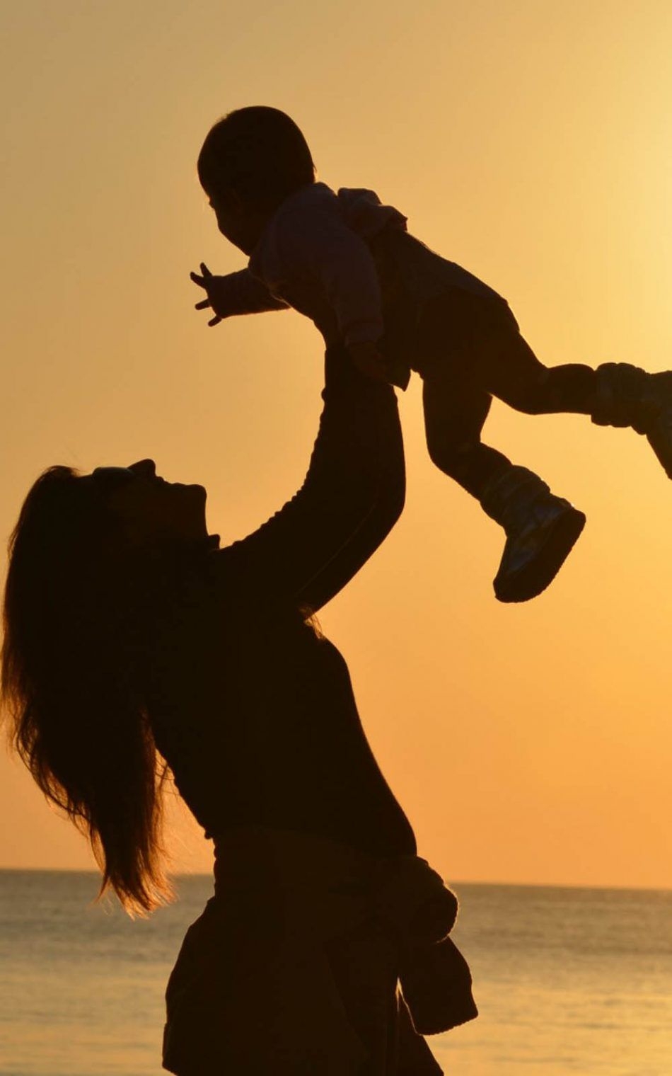 950x1520 Mother Baby Wallpaper, Phone