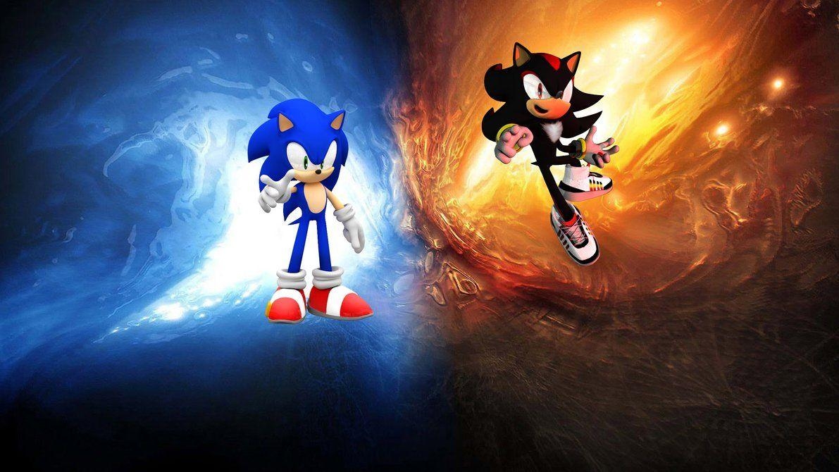 1200x670 Sonic And Shadow Wallpaper 5 By Sonic Werehog Fury, Desktop