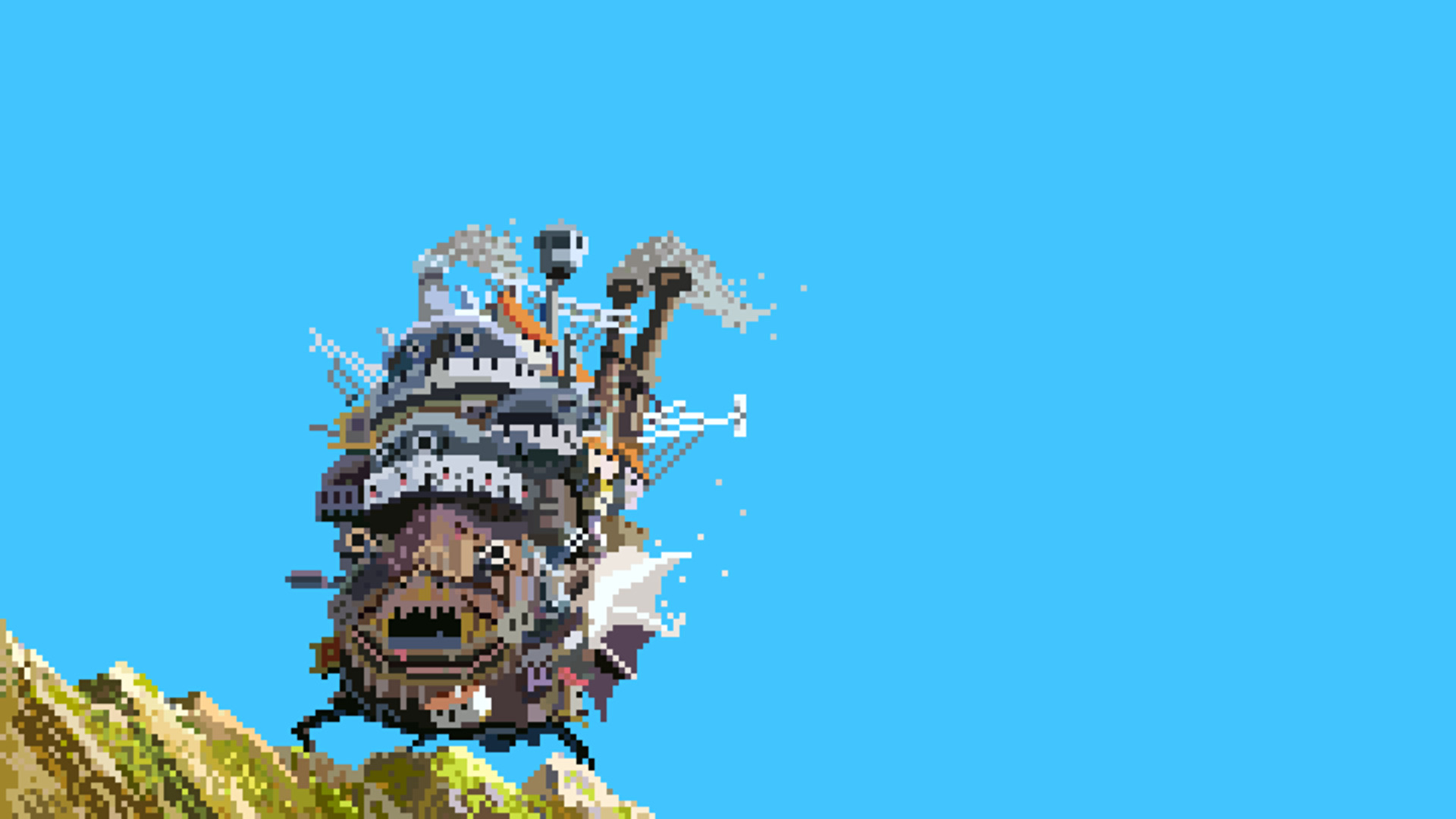 1920x1080 Studio Ghibli, Howls Moving Castle, Love, Desktop