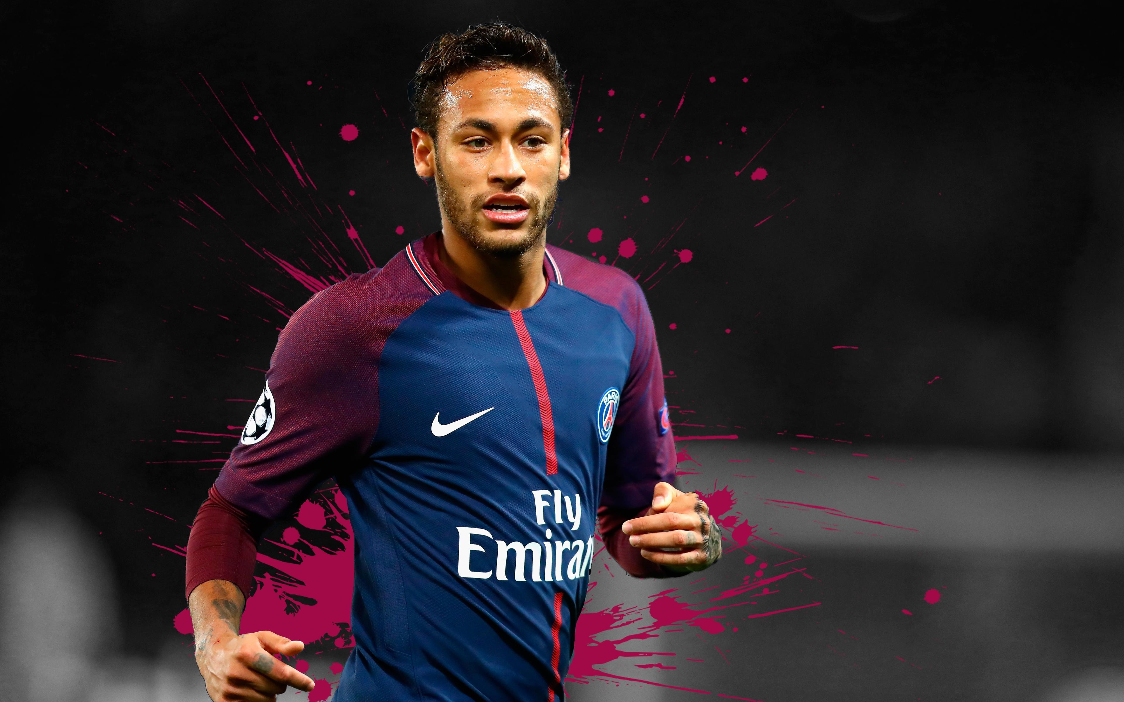 3840x2400 Neymar Jr 4k Ultra HD Wallpaper. Background Image, Desktop