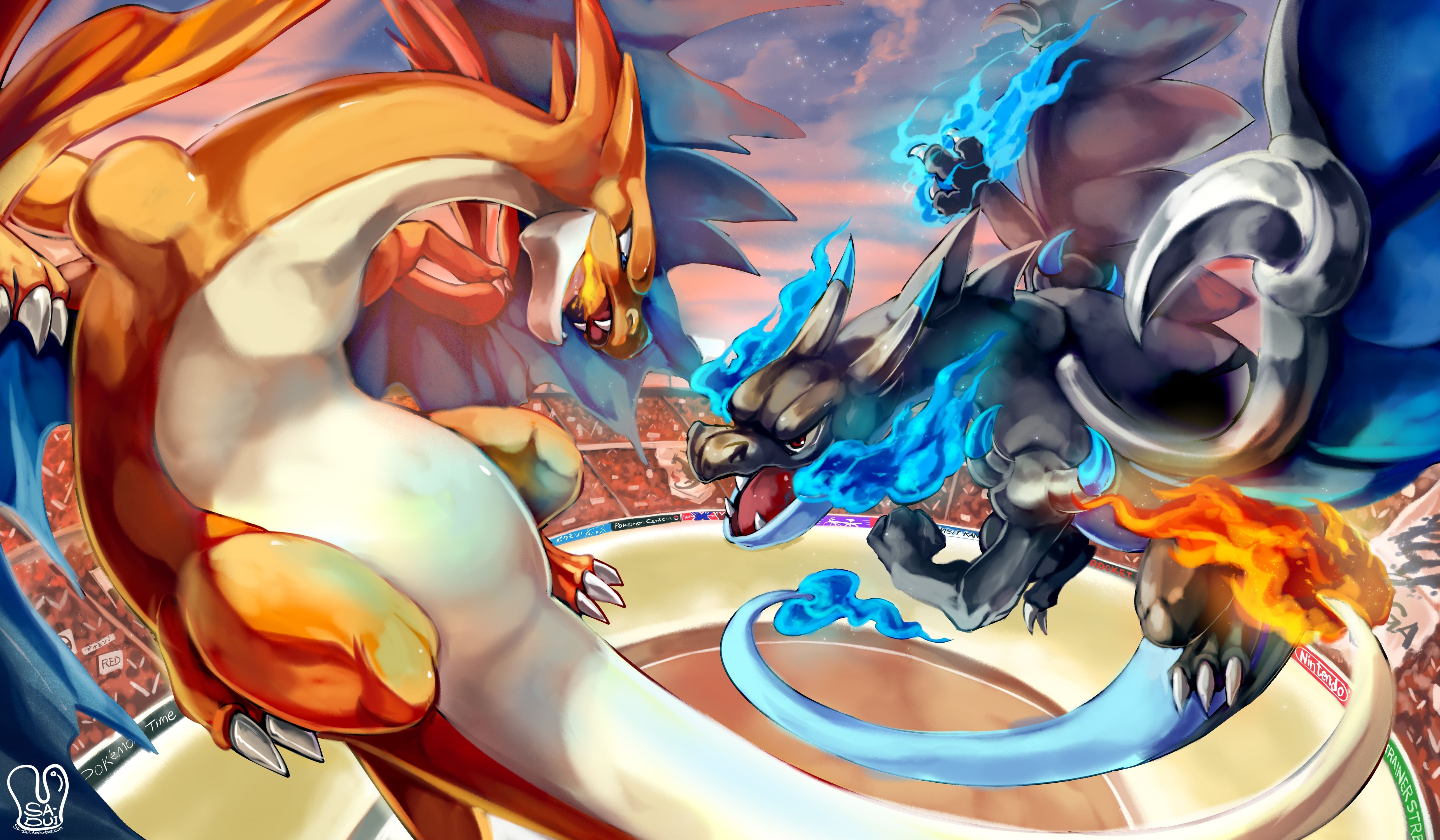 5150x3000 Mega Charizard Wallpaper Free Mega Charizard Background, Desktop