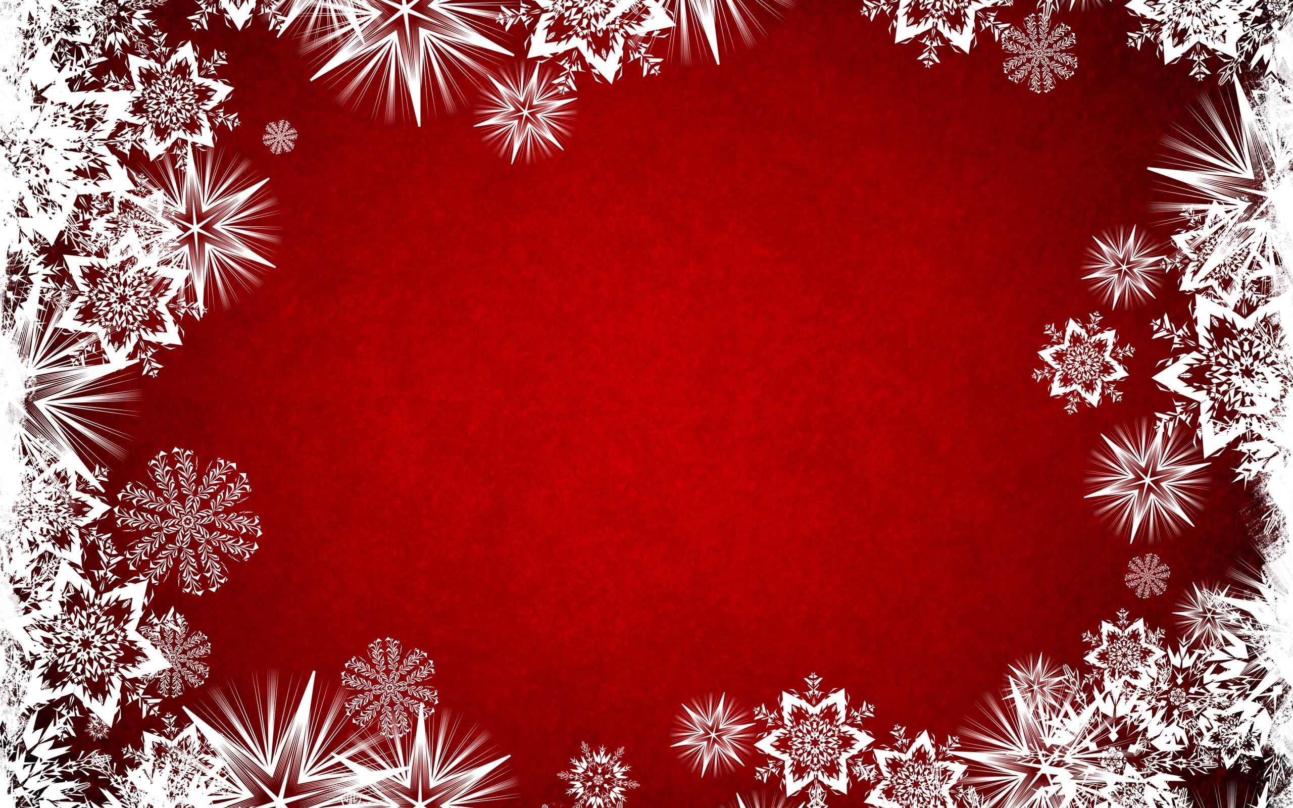 2560x1600 abstract, Snowflakes, Red Wallpaper HD / Desktop and Mobile Background, Desktop