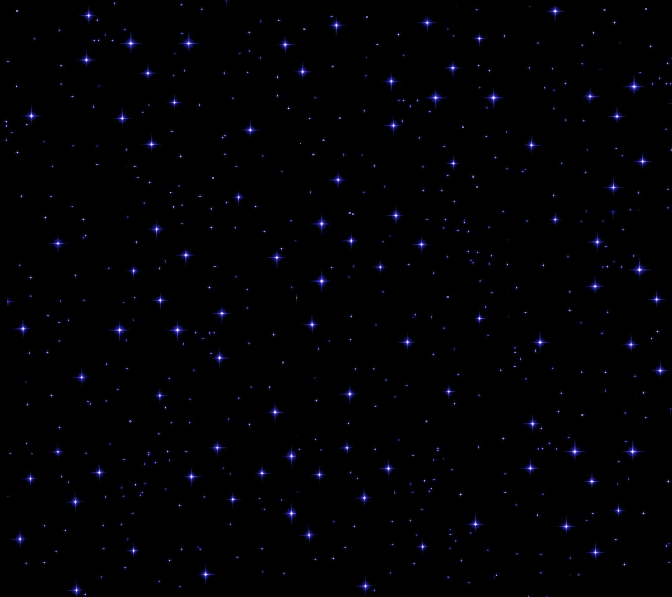 2160x1920 Glowing Night Stars, Desktop