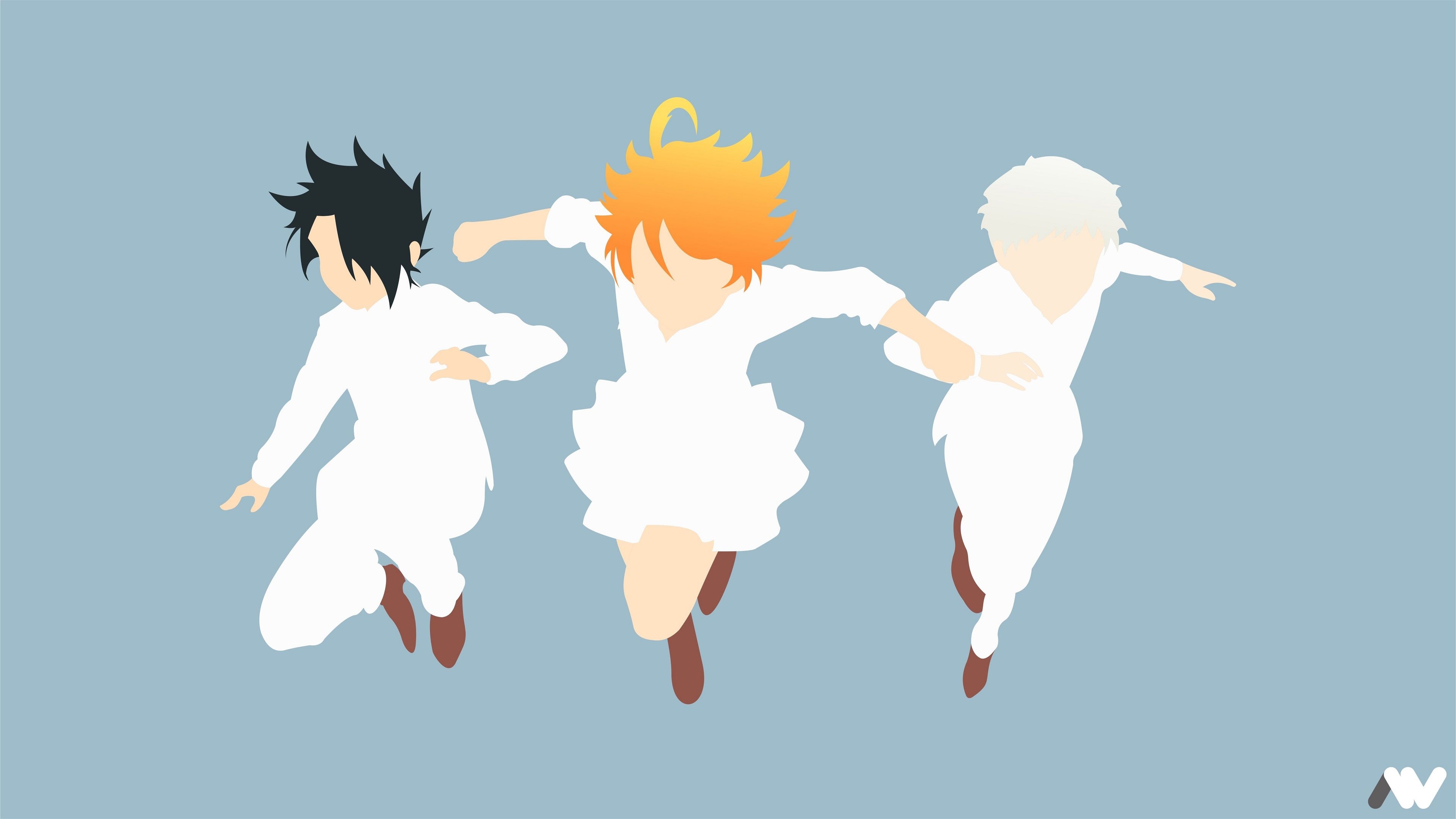 3840x2160 The Promised Neverland, iPhone, Desktop HD, Desktop