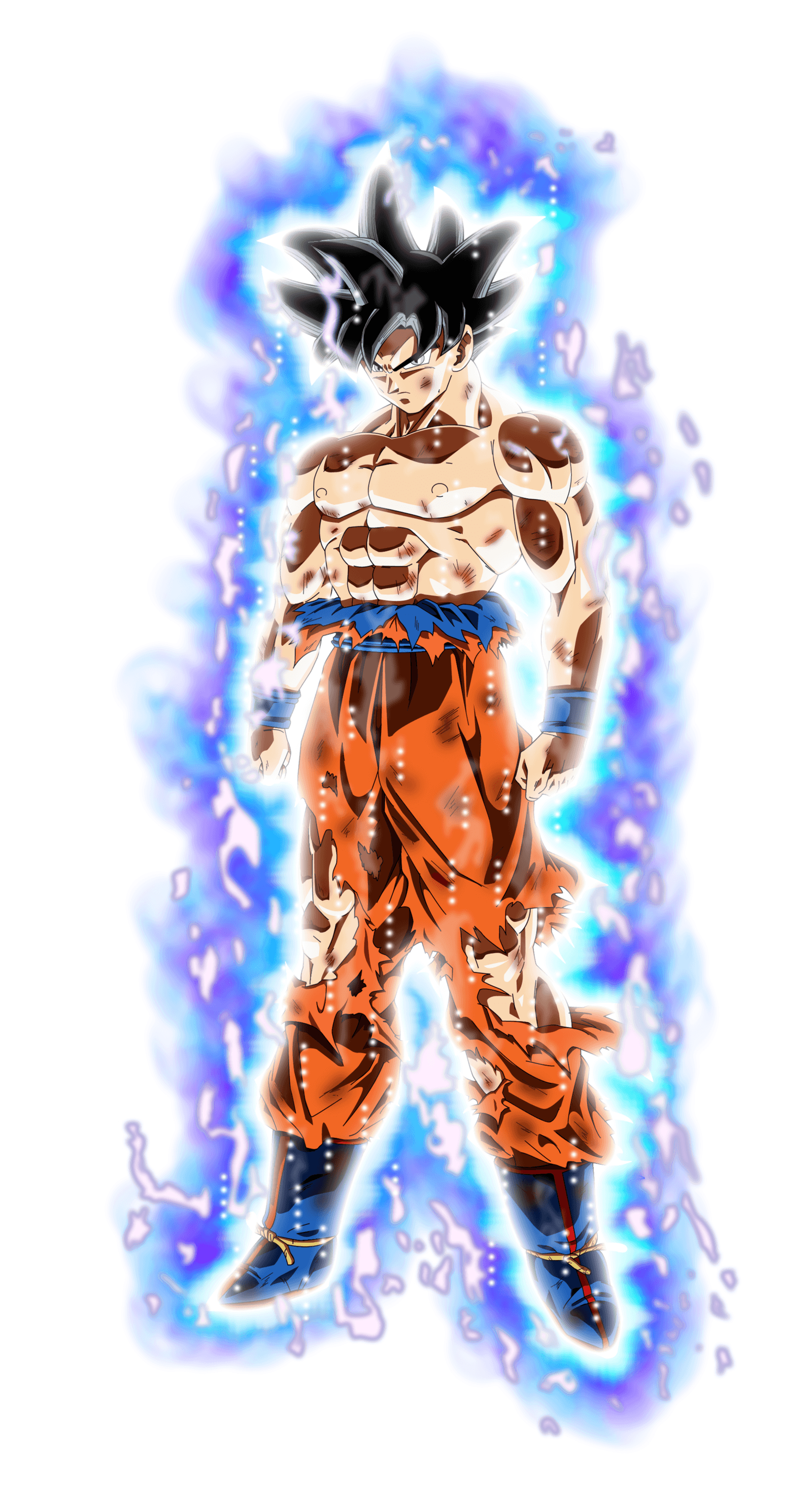 1600x2940 Goku Ultra Instinct Aura By BenJ San, Phone