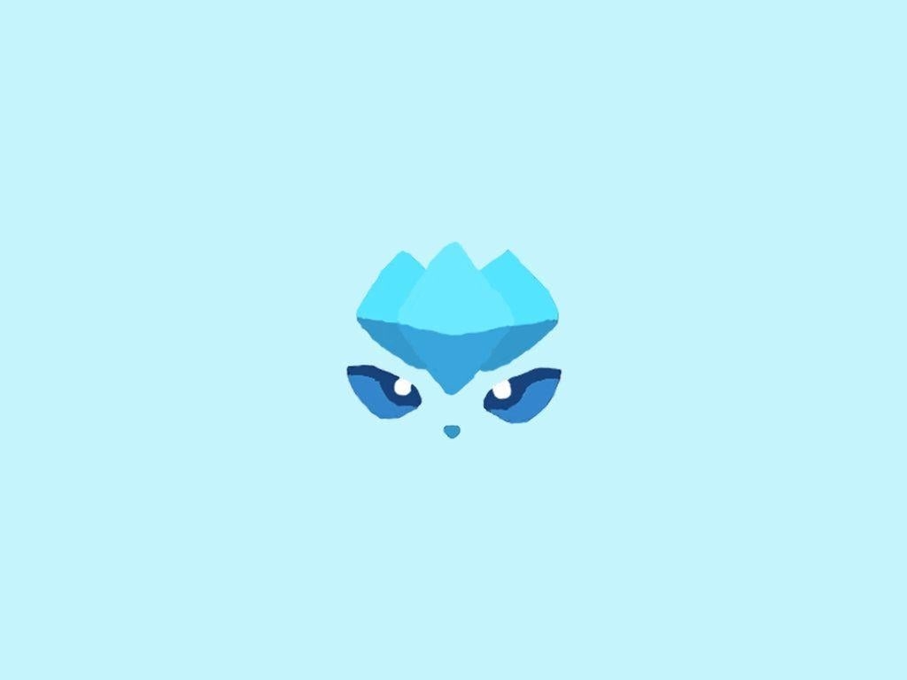 1030x770 Glaceon Minimalist Wallpaper, Desktop